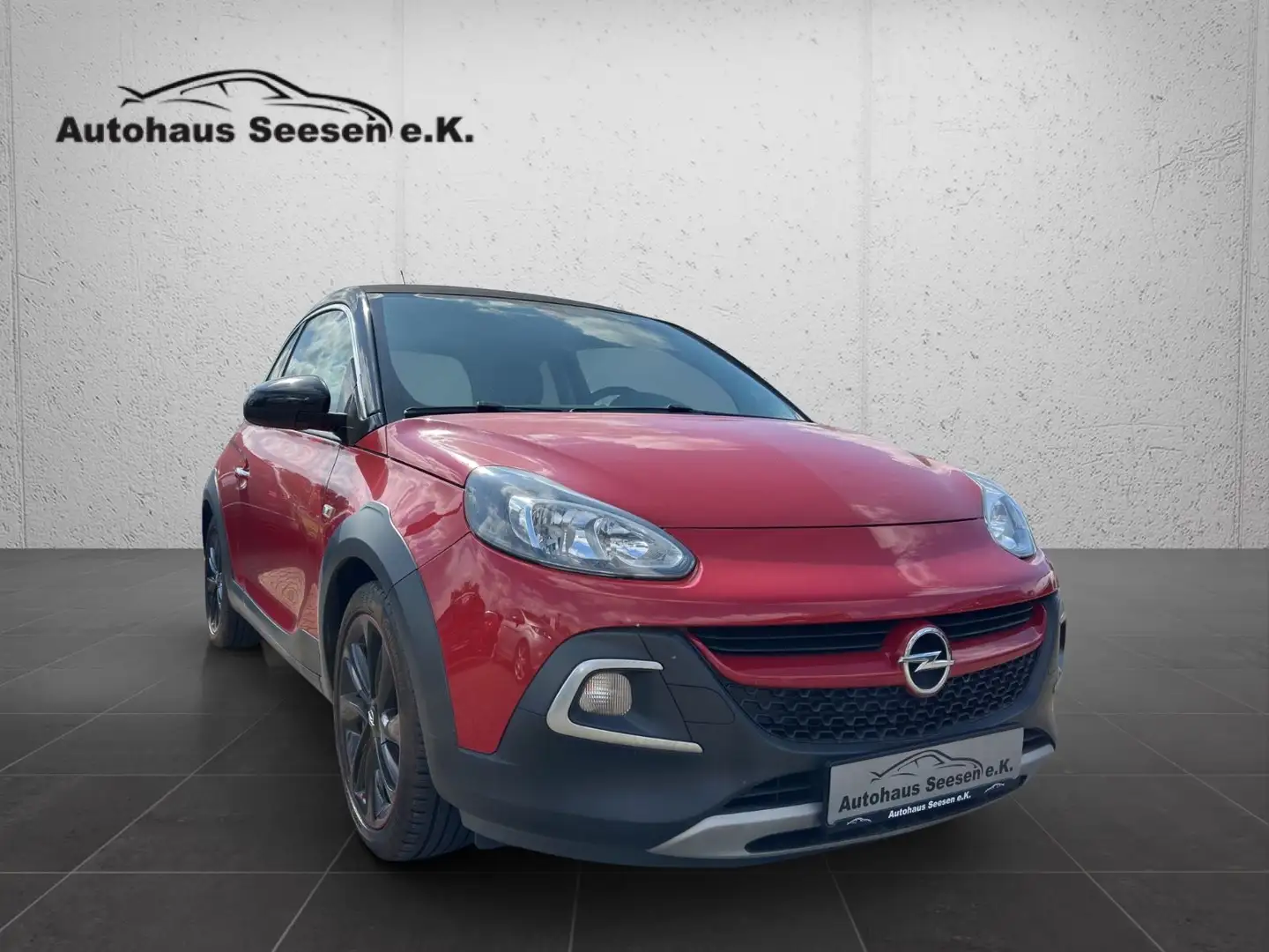 Opel Adam Rocks*Faltdach*Teilleder*Sitzheizung* Red - 1