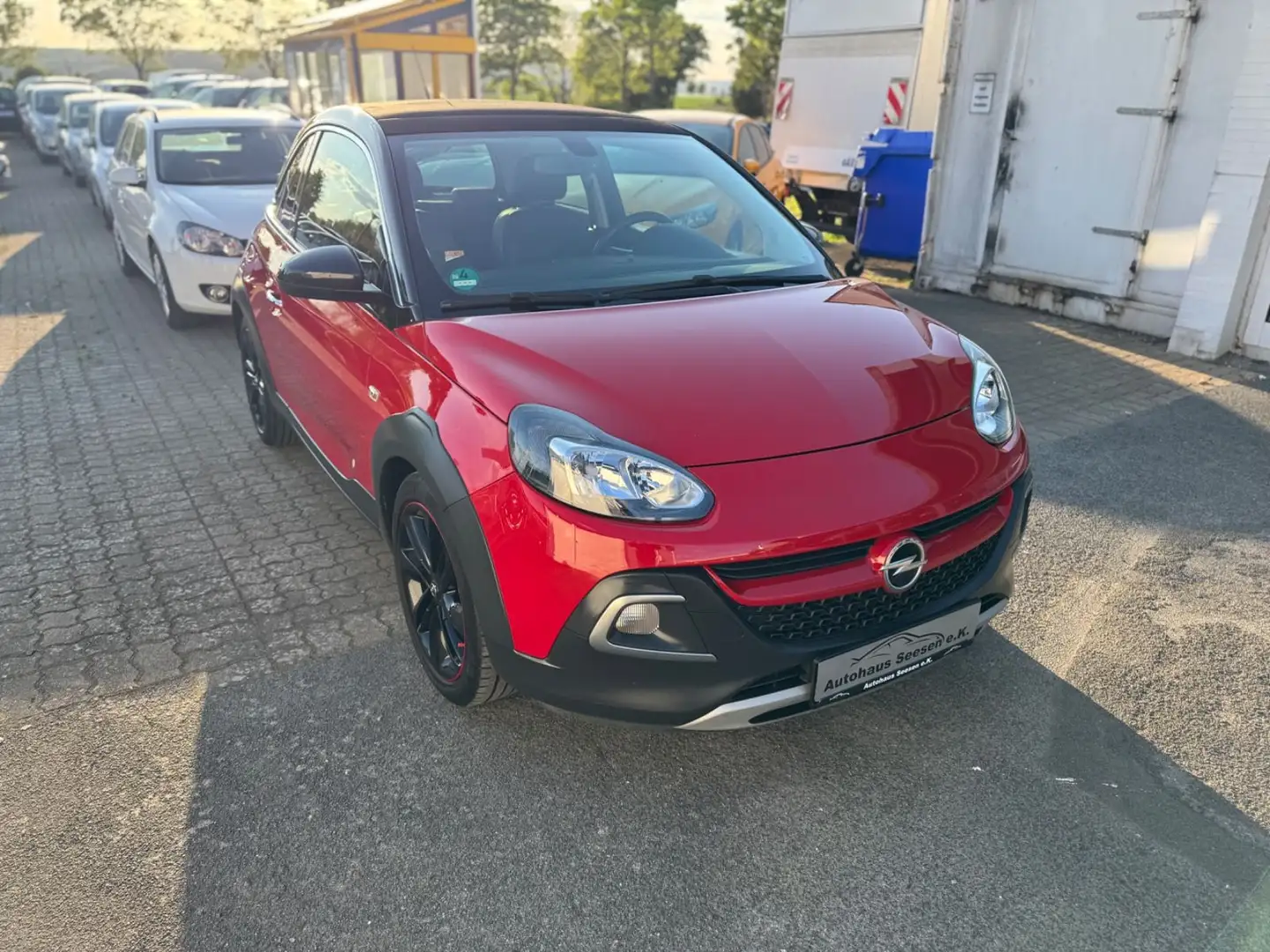 Opel Adam Rocks*Faltdach*Teilleder*Sitzheizung* Red - 1