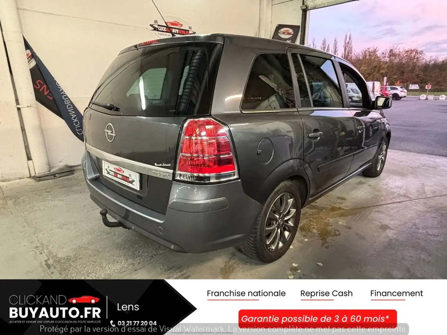 Opel Zafira 1.7 CDTI 110CV Edition 111 Jahre 7 PLACES / CLIM / REGULATEUR / RADAR AR Gris - 2