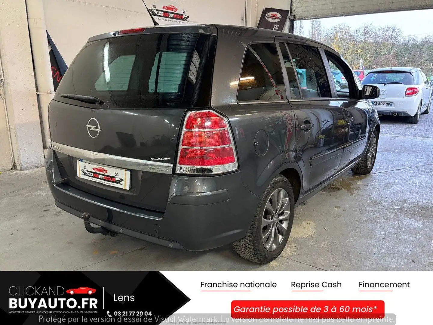 Opel Zafira 1.7 CDTI 110CHV 111 Jahre 7 PLACES / CLIM / REGULATEUR / RADAR AR Gris - 2