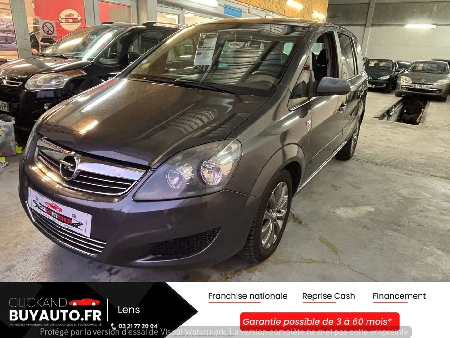 Opel Zafira 1.7 CDTI 110CV Edition 111 Jahre 7 PLACES / CLIM / REGULATEUR / RADAR AR Gris - 1