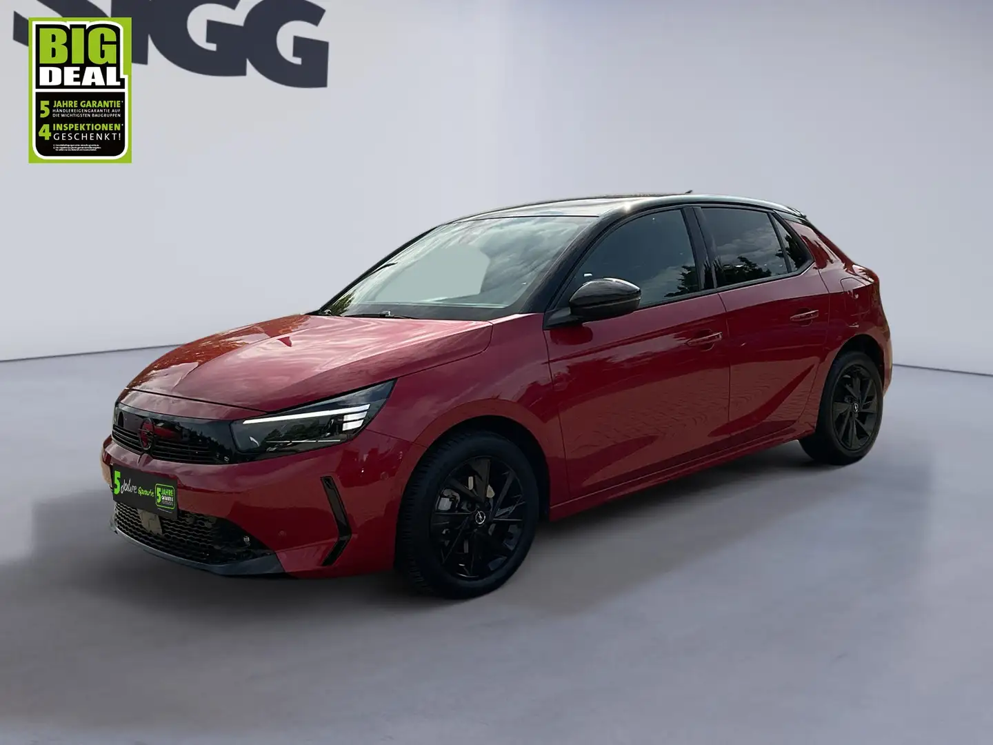 Opel Corsa F 1.2 Turbo GS Panoramadach Navi Allwetter Rot - 2