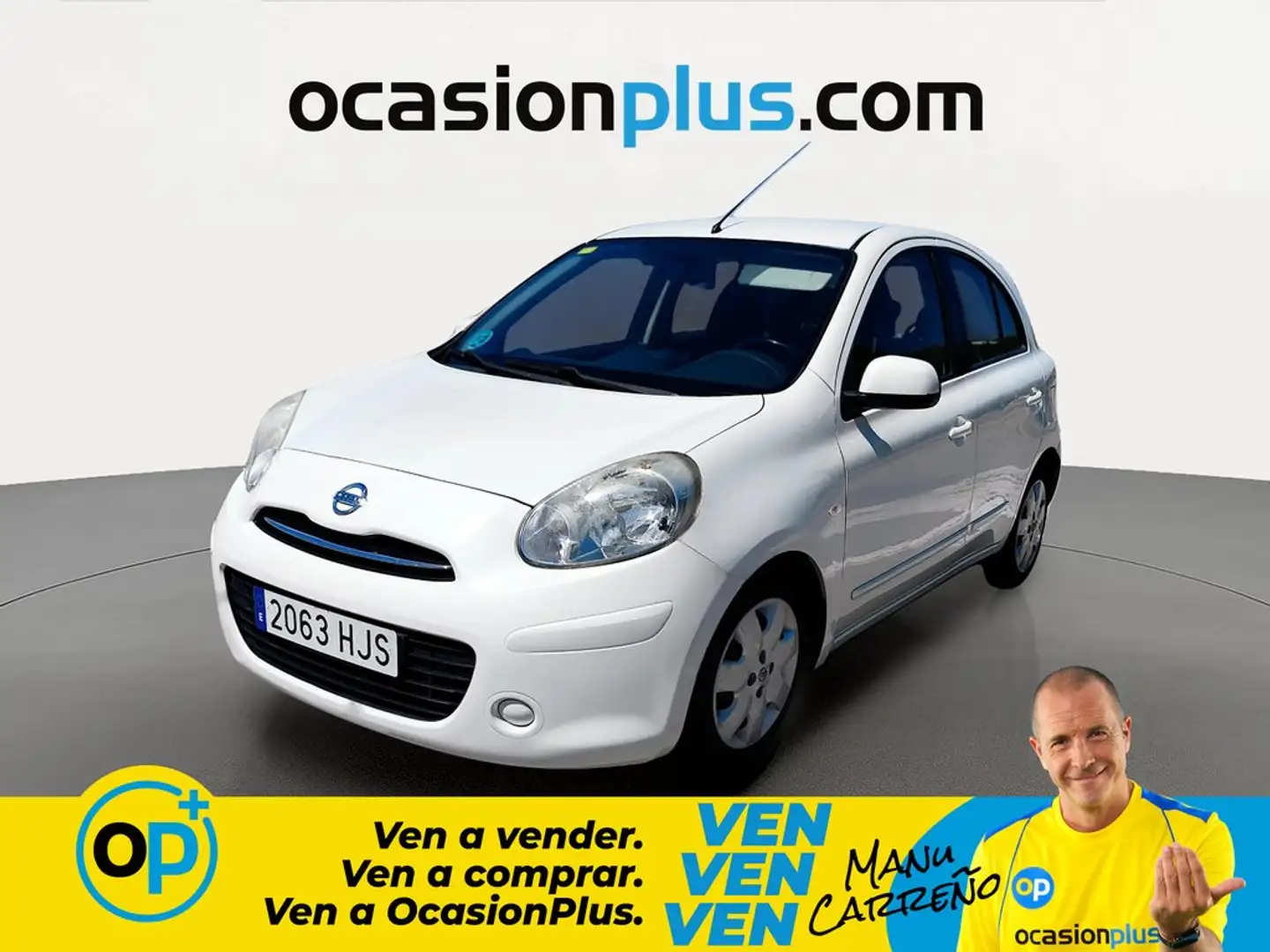 Nissan Micra 1.2 Acenta Blanco - 1