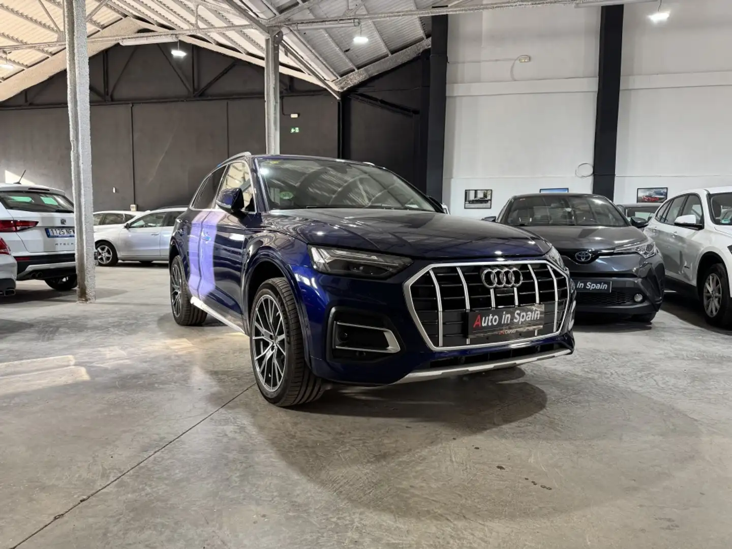 Audi Q5 45 TFSI S line quattro-ultra S tronic Bleu - 1