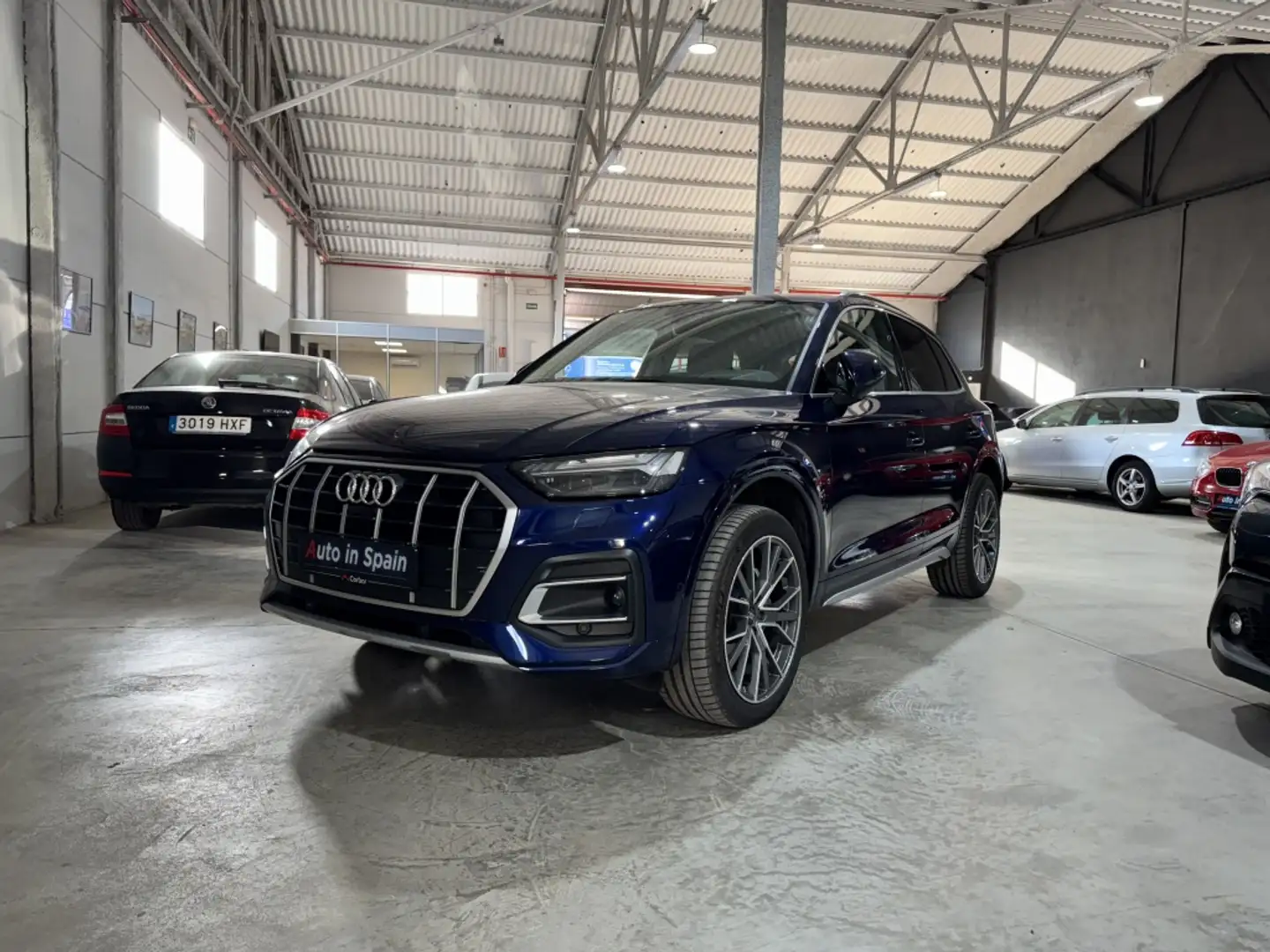 Audi Q5 45 TFSI S line quattro-ultra S tronic Bleu - 2