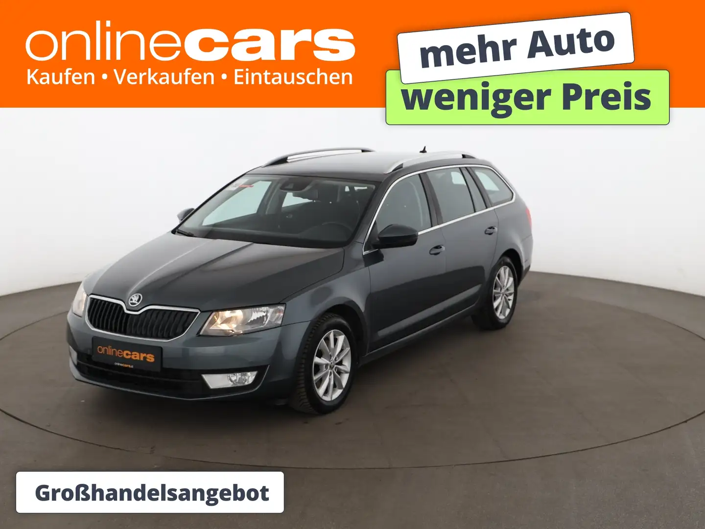 Skoda Octavia 2.0 TDI Style 4x4 Aut NAVI SITZHZG ASSIST Grau - 1