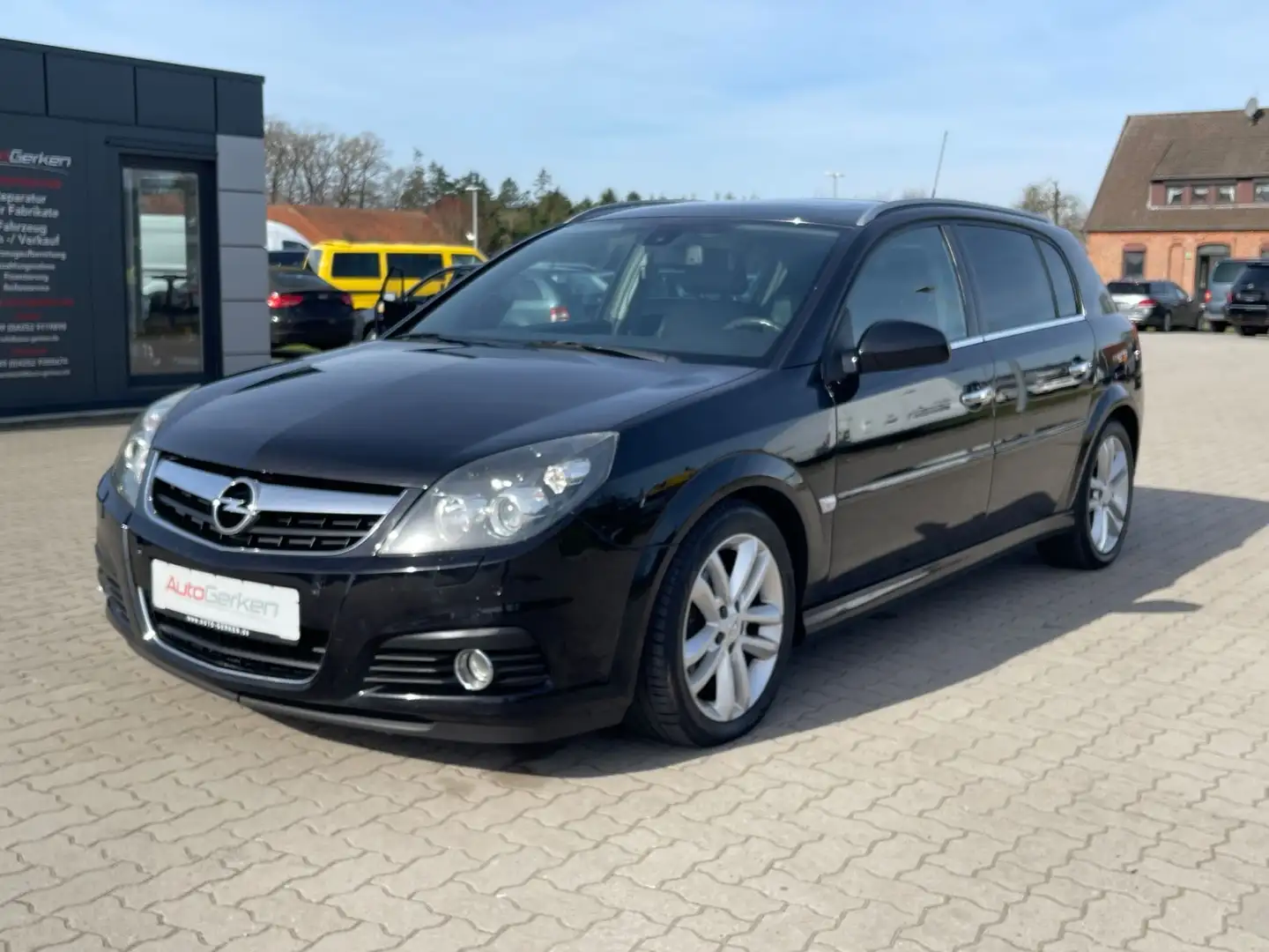 Opel Signum 1.9 CDTI Cosmo Plus 2HD AHK TÜV NEU Negro - 2