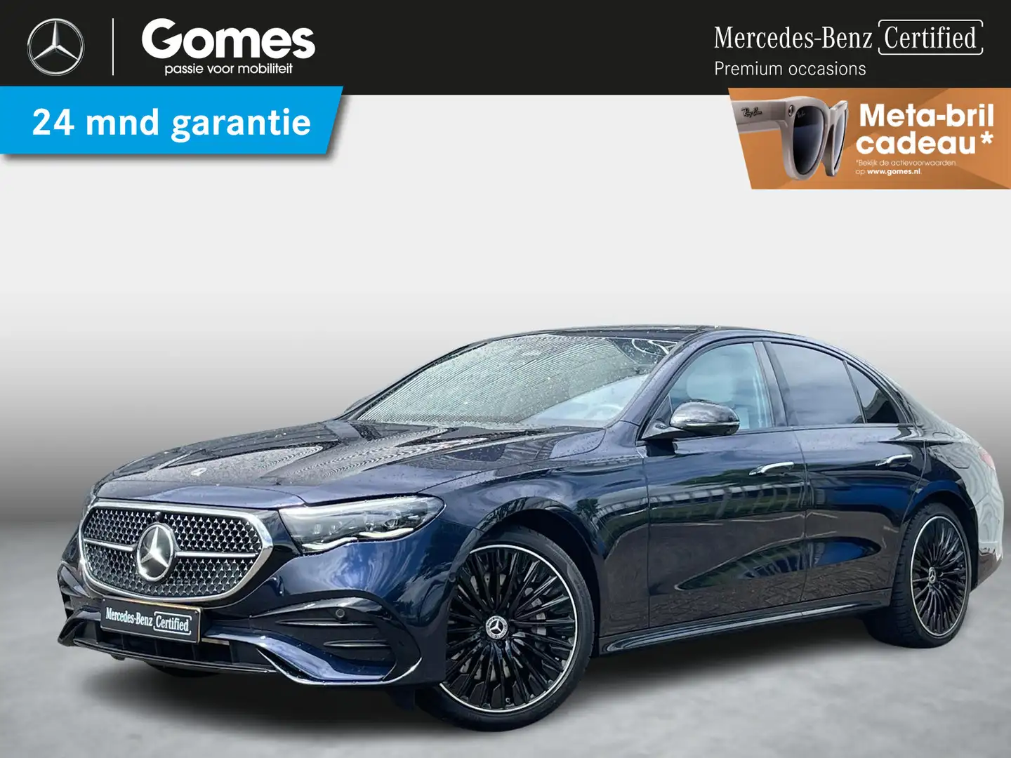 Mercedes-Benz E 300 e AMG Line Bleu - 1