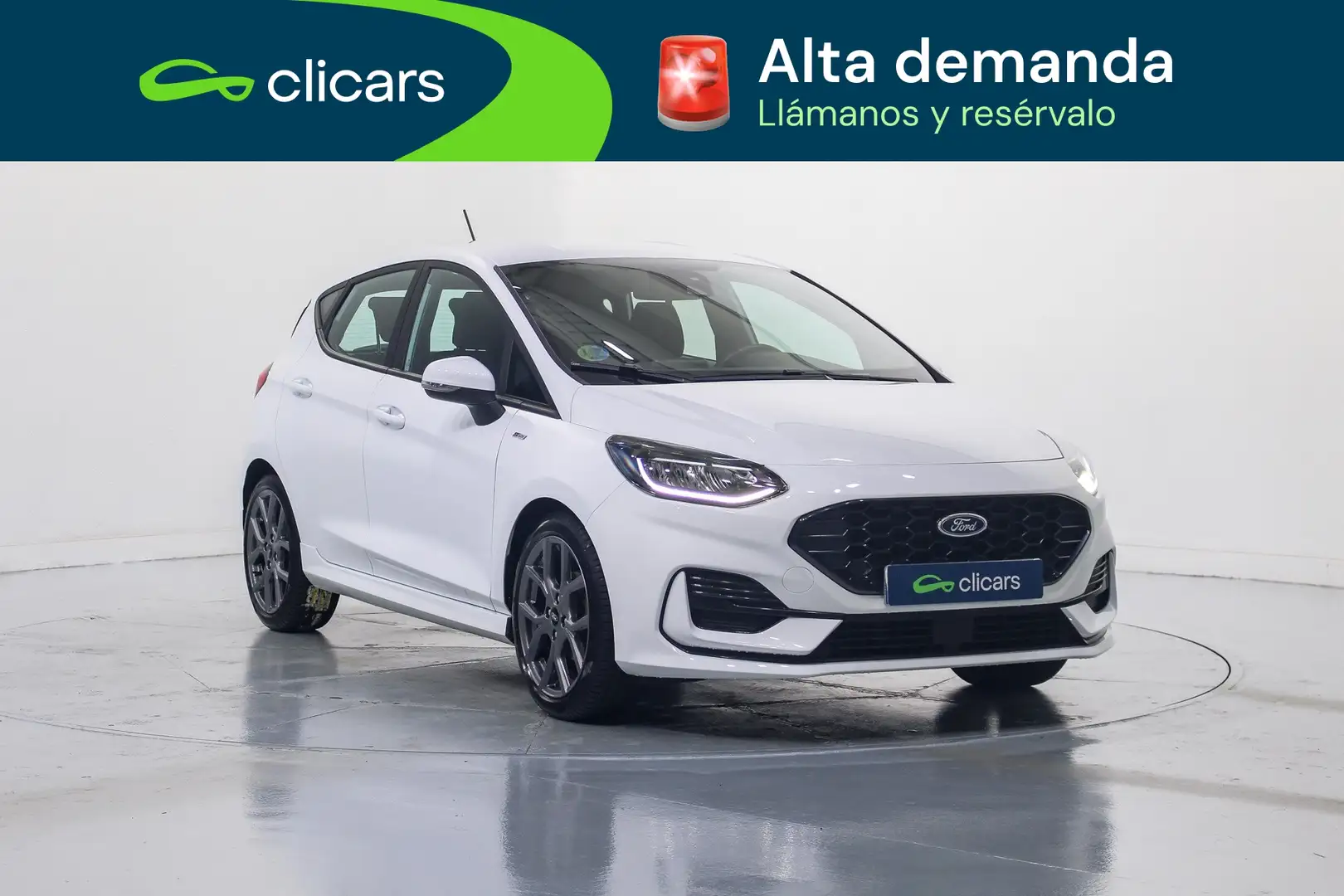 Ford Fiesta 1.0 EcoBoost MHEV ST Line 125 Blanco - 2