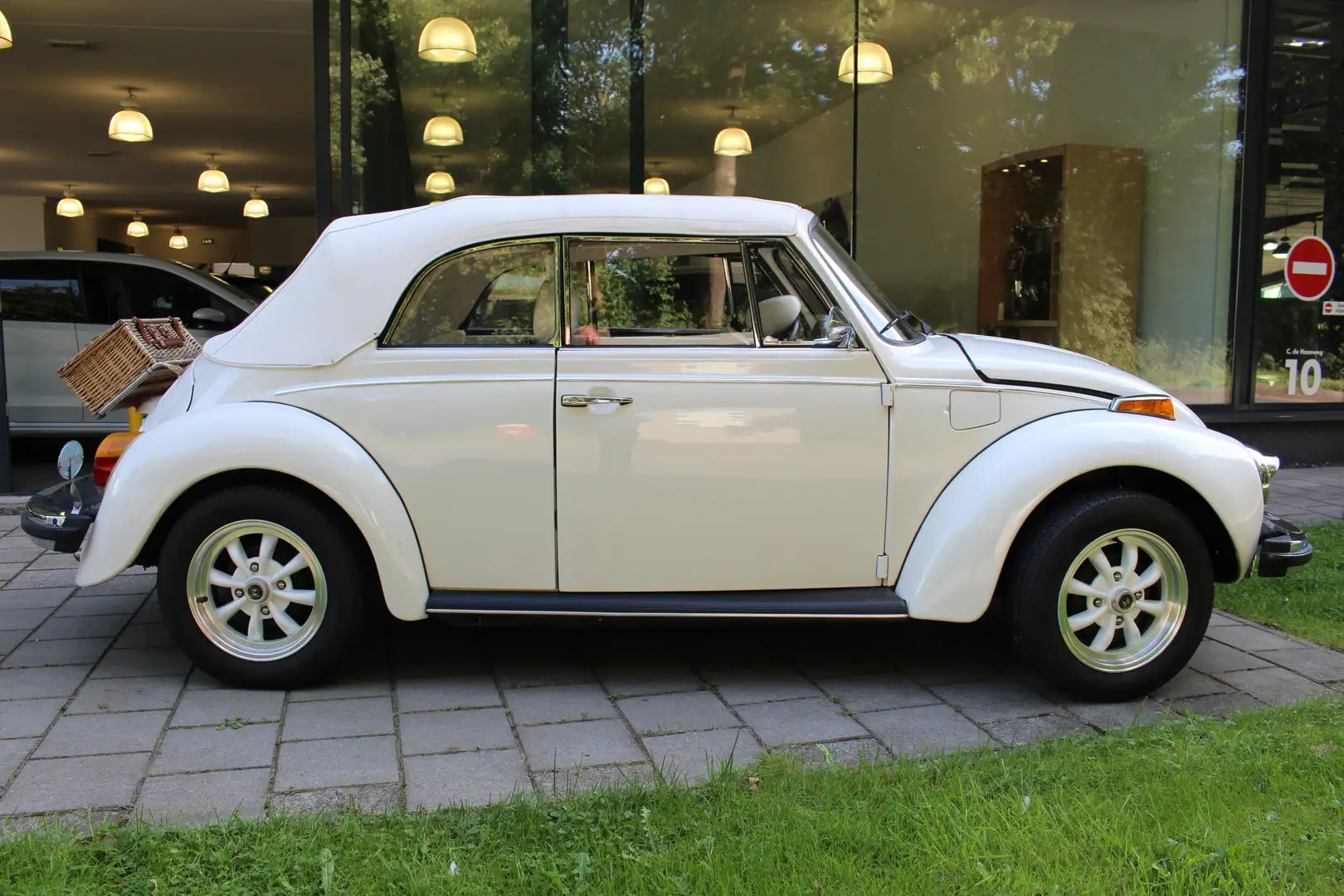 Volkswagen Kever 1600 Hazard Streaker Wit | Witte Kap | Wit interie Alb - 2