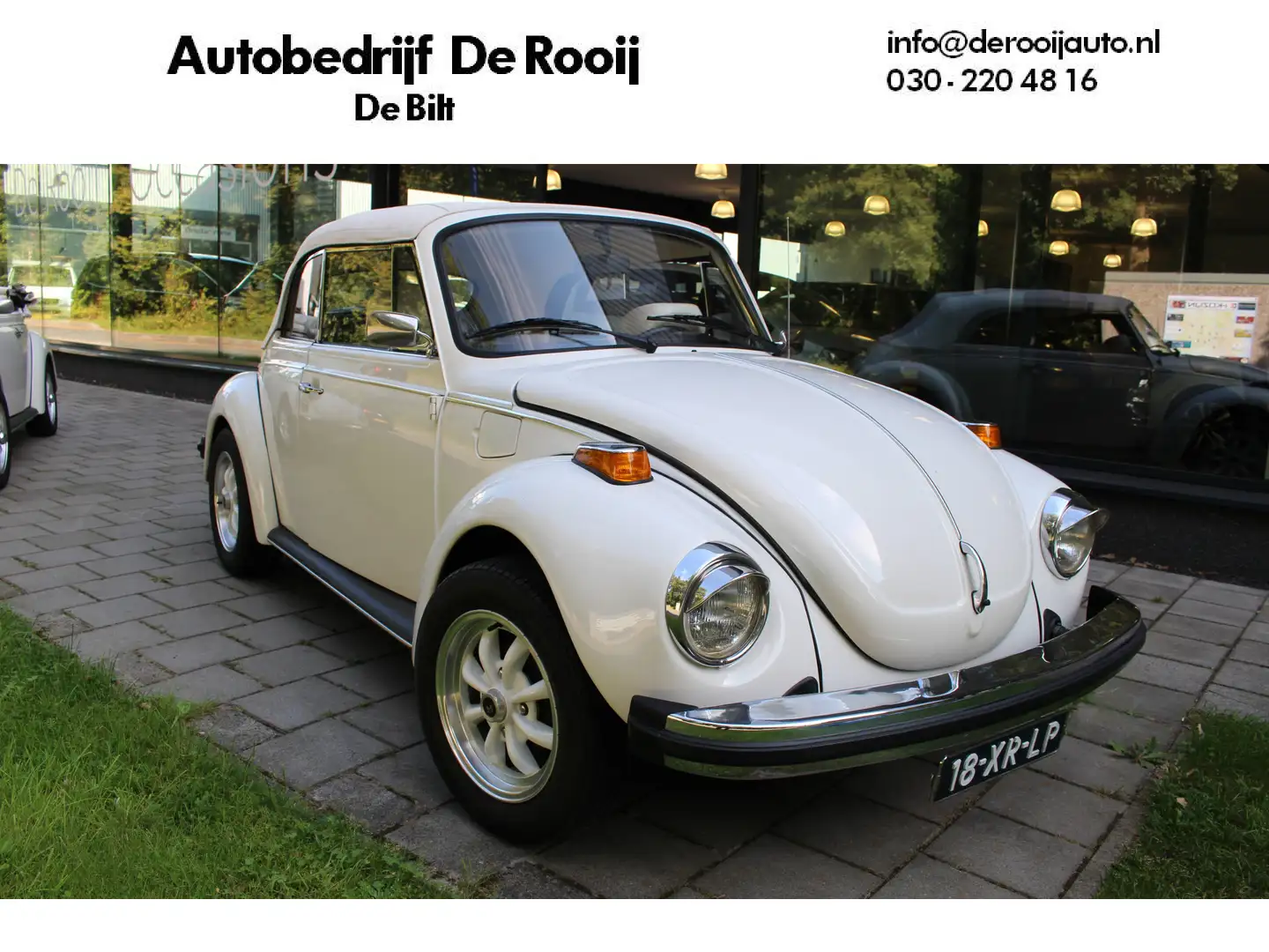 Volkswagen Kever 1600 Hazard Streaker Wit | Witte Kap | Wit interie Alb - 1