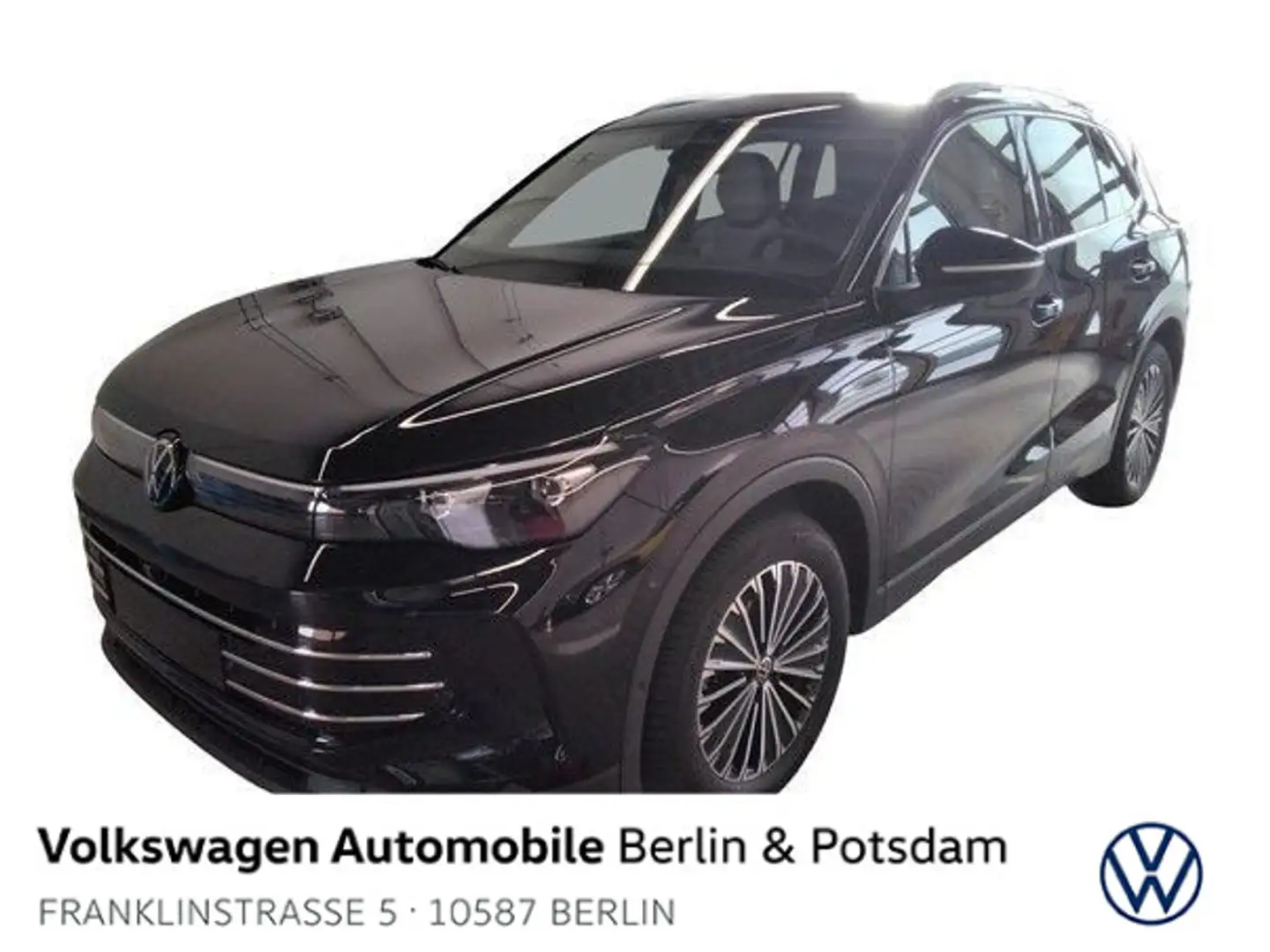 Volkswagen Tiguan 1.5 eTSI Elegance 5J-Garantie AHK 360° Noir - 1
