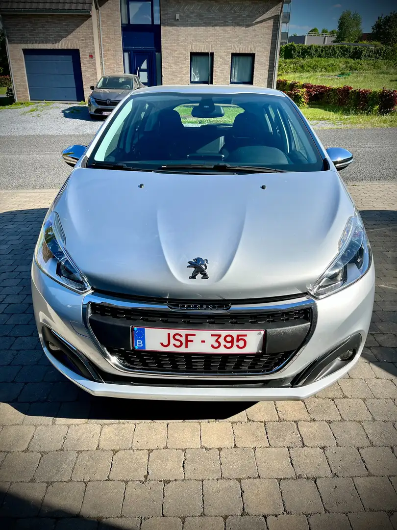 Peugeot 208 Facelift Allure 110cv Carplay, Caméra - Top Argent - 1