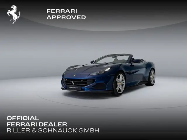Ferrari Portofino M >BLU TDF * Cuoio/Nero Int.<