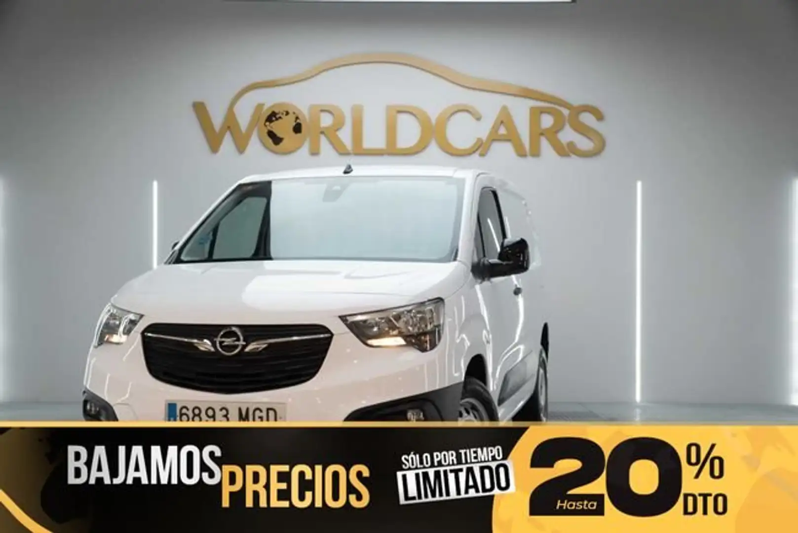 Opel Combo cargo l 1000kg 1.5 diesel 100 cv Blanco - 1