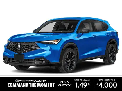 Blue 2026 Acura ADX SUV / Crossover  Automatic