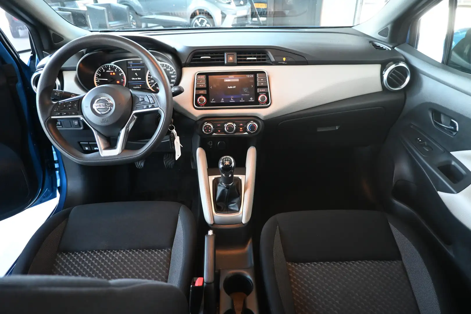 Nissan Micra 1.0 IG-T Acenta 1e Eigenaar! Airco Cruise Control Albastru - 2