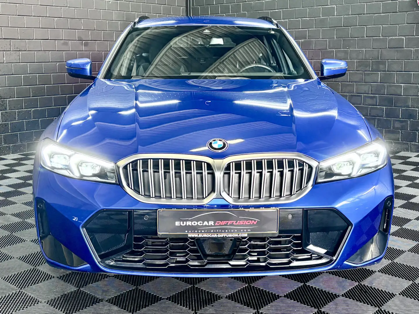 BMW 330 330i M-Sport Touring xDrive 245CV * Hayon * ACC * Bleu - 2