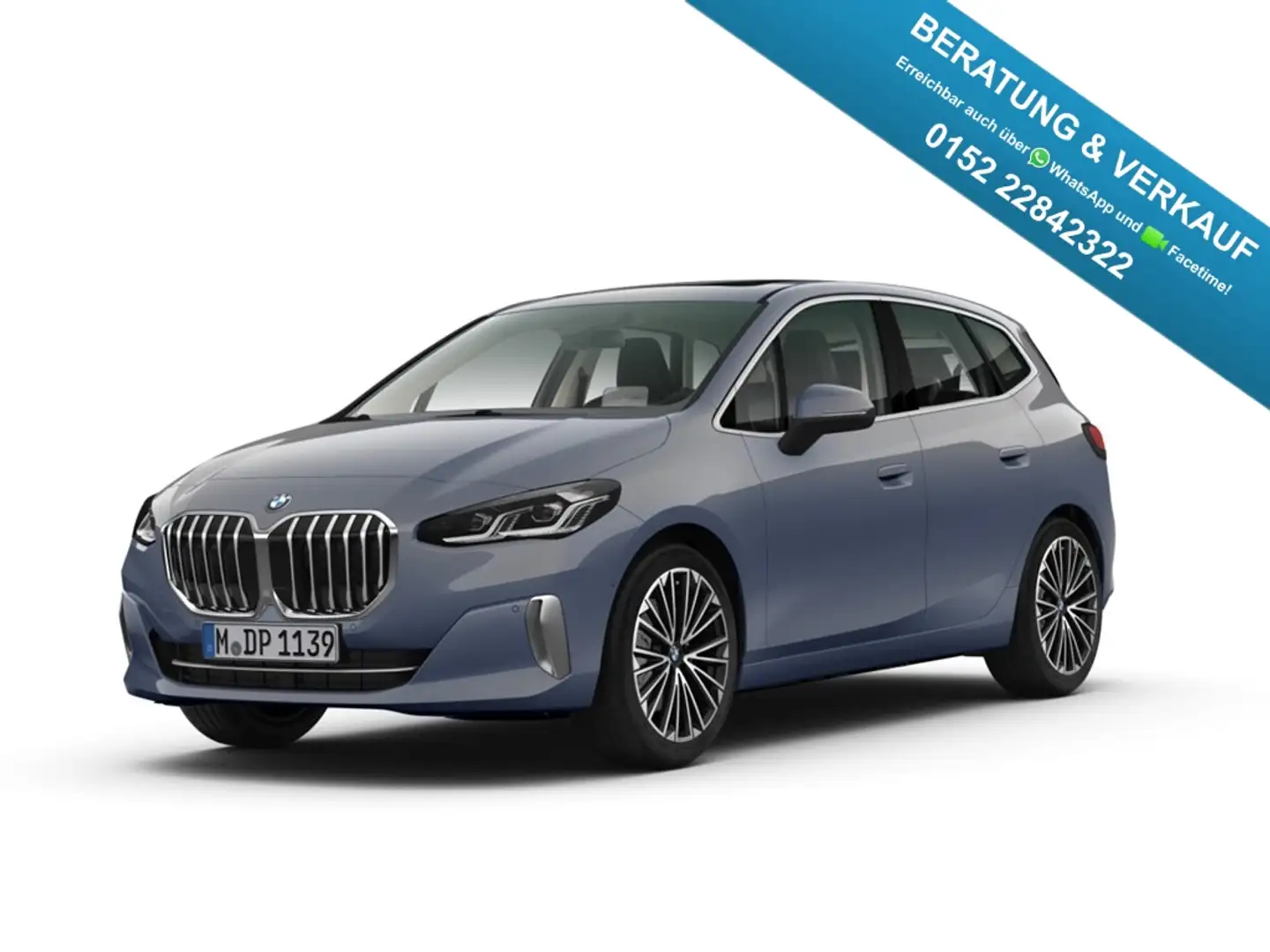 BMW 223 Active Tourer i LuxuryLine HUD Pano Dr.Ass.Pro Grau - 1