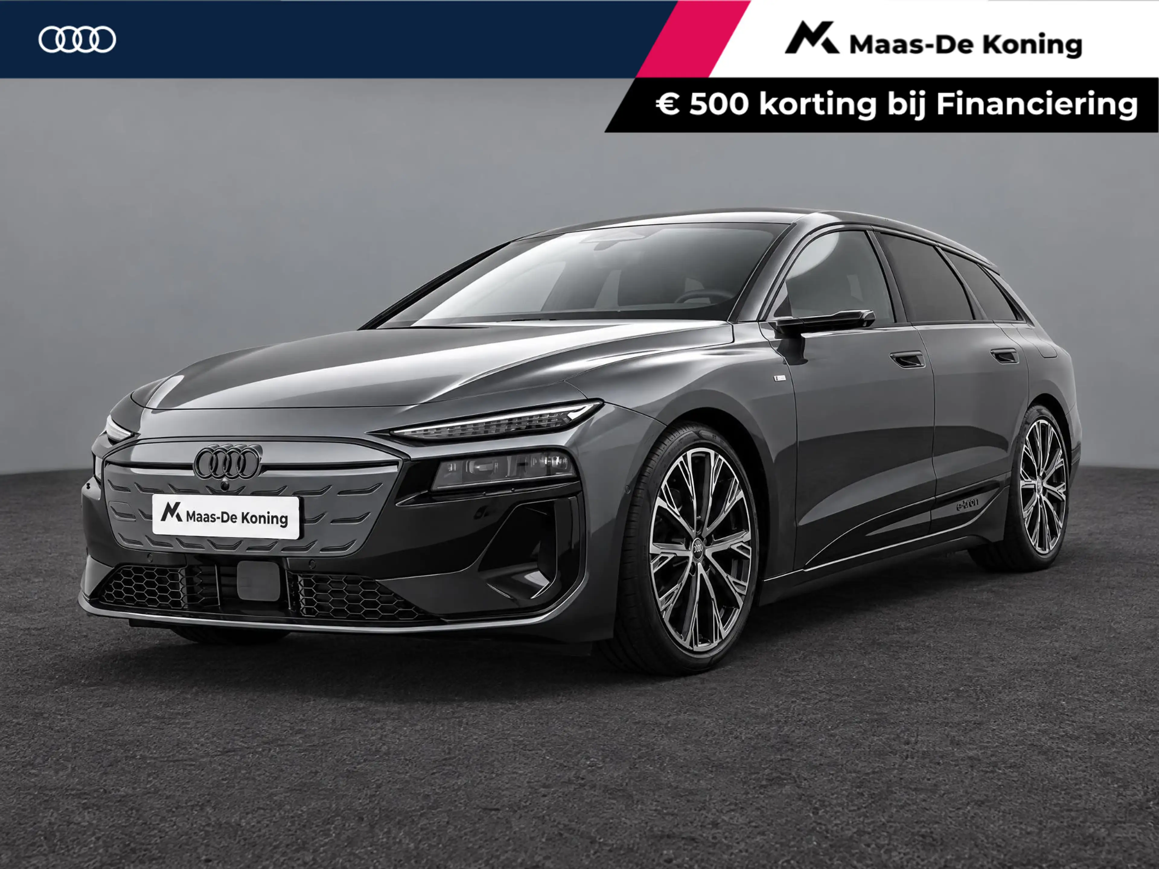 Audi A6 e-tron Avant edition 83 kWh 286pk · 98,1% · Panoramadak ·