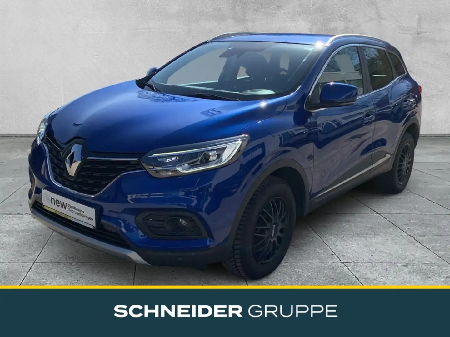 Renault Kadjar Limited 1.3 TCe 160 NAVI+SHZ+PDC+DAB+LED Blue - 1