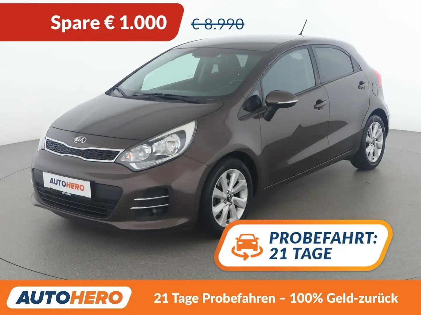 Kia Rio 1.2 Team Austria Edition Braun - 1