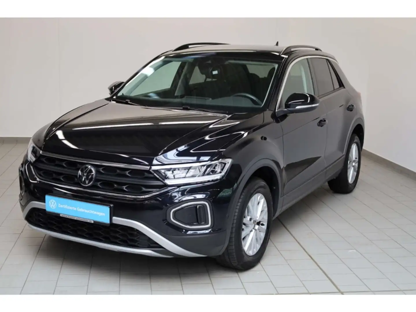 Volkswagen T-Roc 1.0 TSI Life 6-Gg. NAV/LED/RFK/ACC/Klima Schwarz - 2