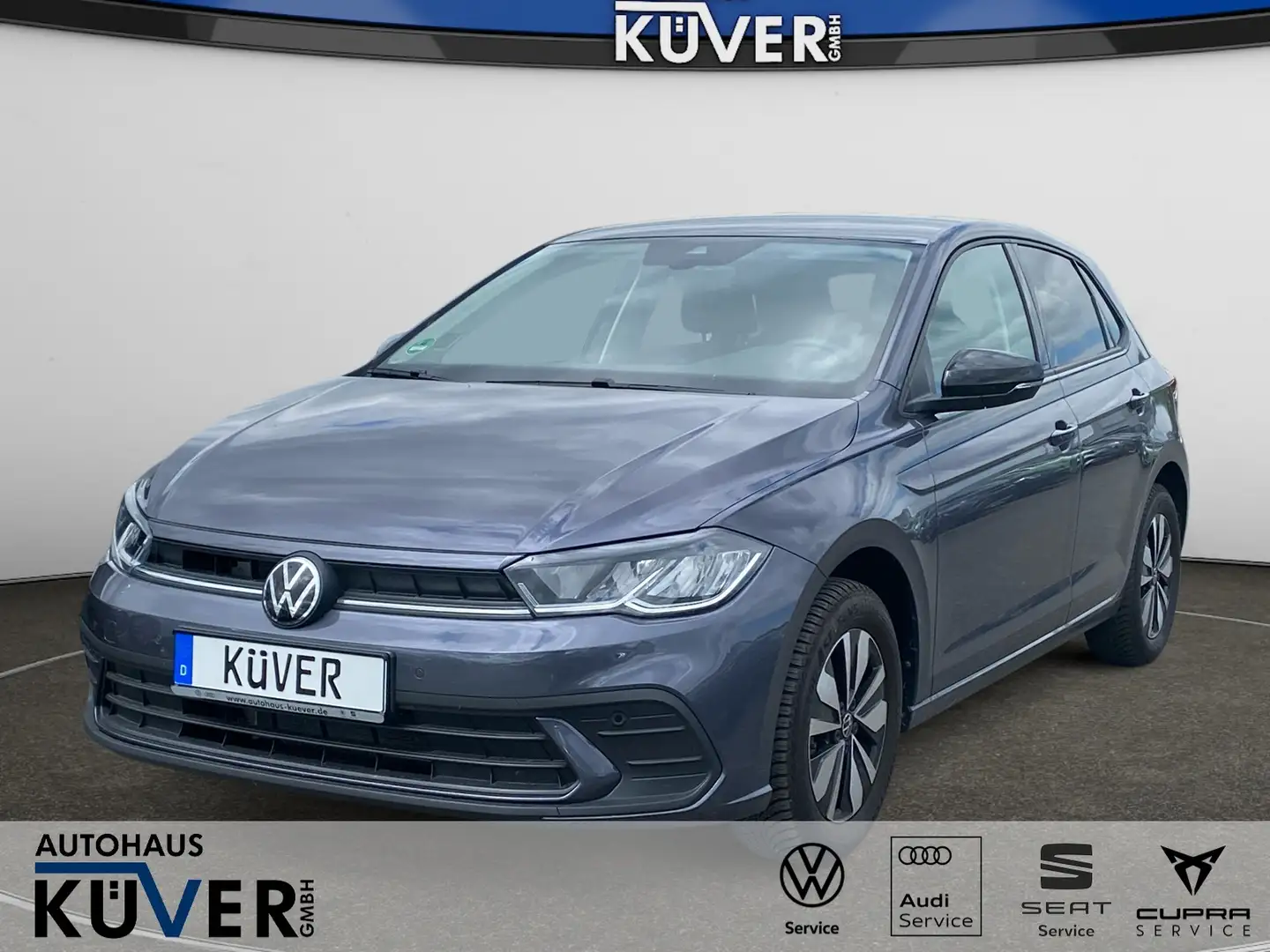 Volkswagen Polo Goal 1,0 TSI ACC+LED+Shzg.+CarPlay+15´´ Grau - 1