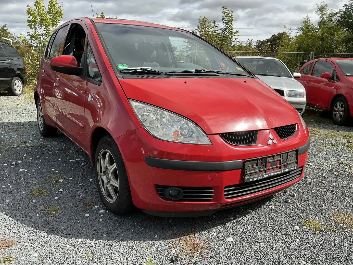 Mitsubishi Colt 1.5i.109PS.Eu4. Klima, GD.EFH.ABS.Servo.TÜV NEU Rot - 2