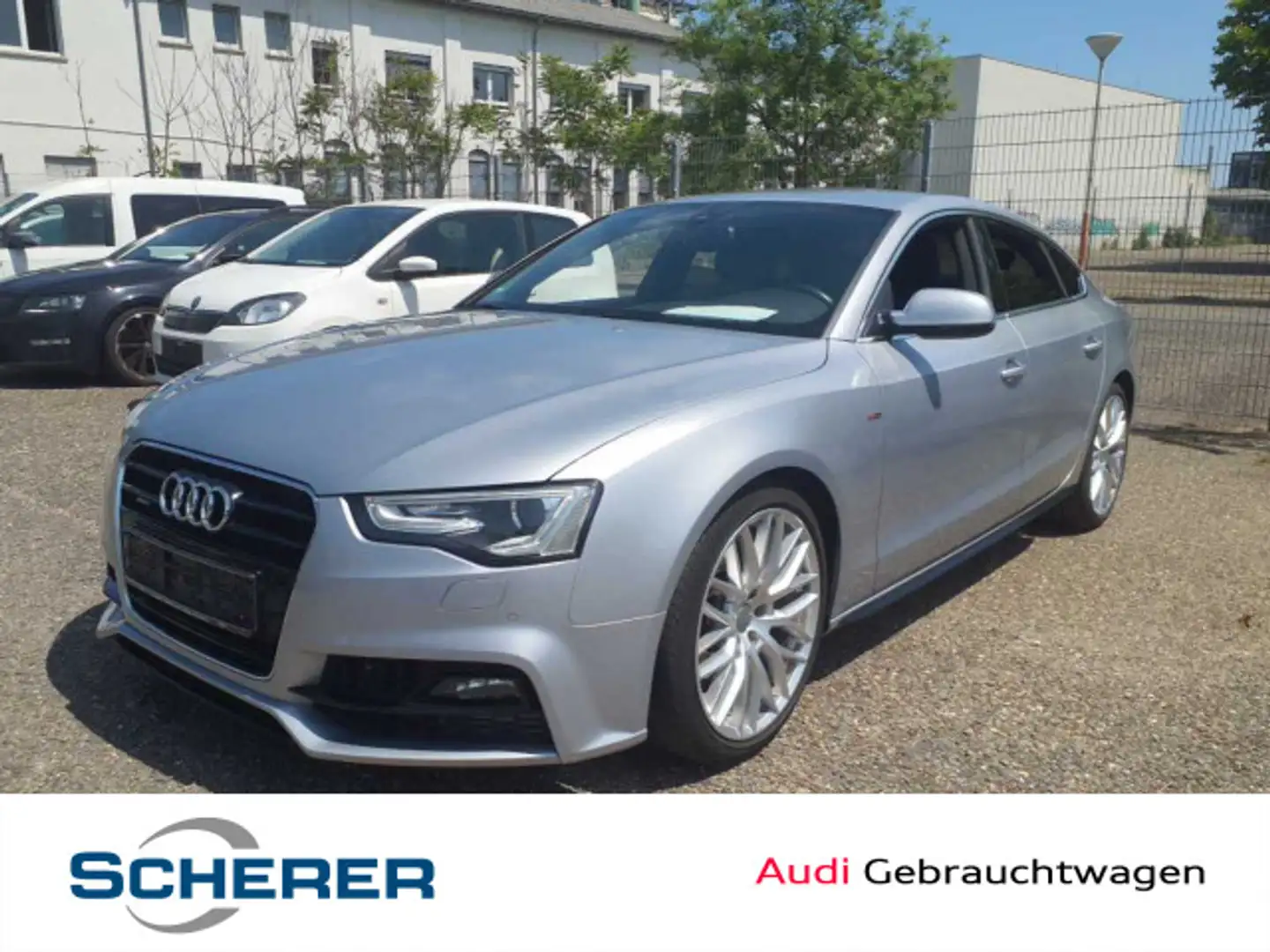 Audi A5 2.0 TDI quattro S tronic S line ACC Silber - 1