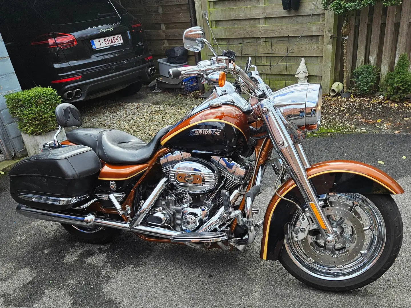Harley-Davidson Road King CVO Brun - 1