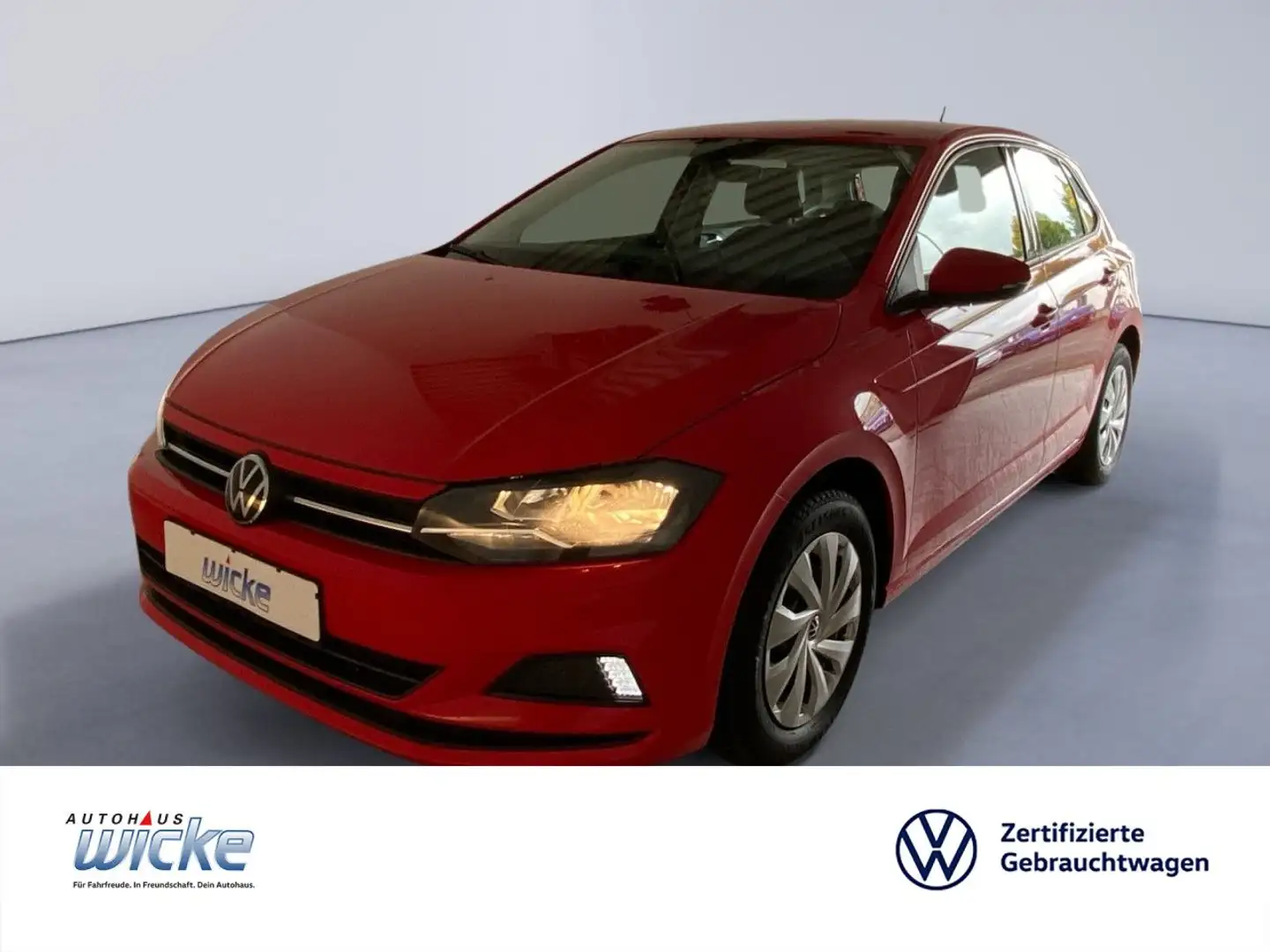 Volkswagen Polo 1.0 Comfortline KLIMA PDC TELEFON SITZHEIZUNG Rosso - 1