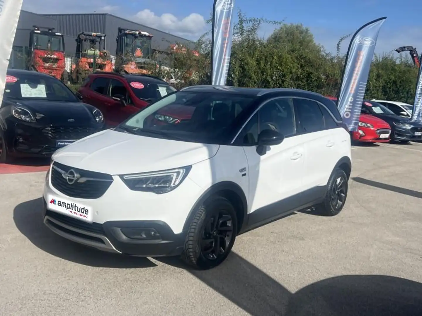 Opel Crossland X 1.5 D 102ch Opel 2020 Euro 6d-T Blanc - 1