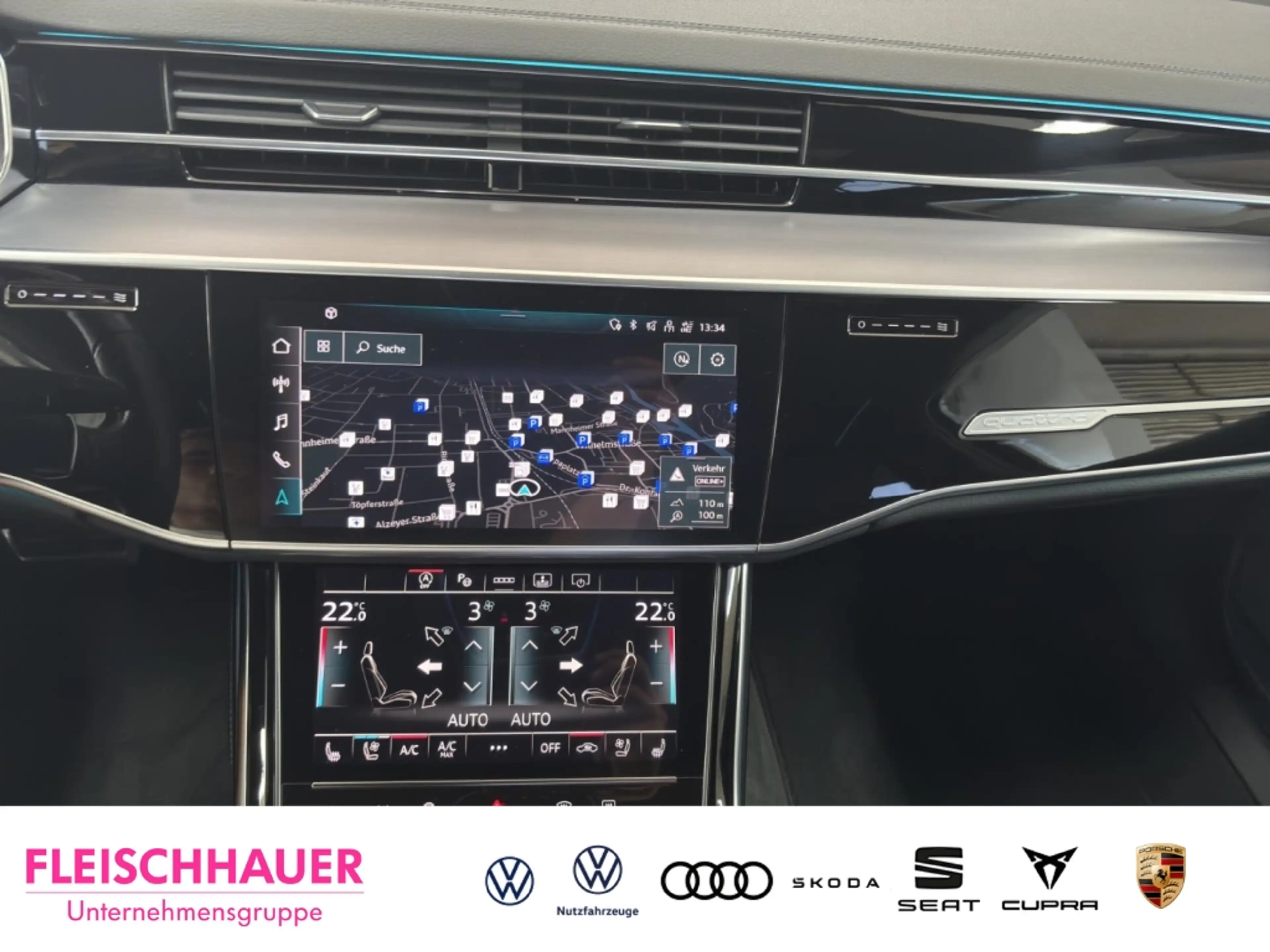 Audi A8 50 quattro s-line P-Dach B&O VC Assistenz-Paket pl — photo 13
