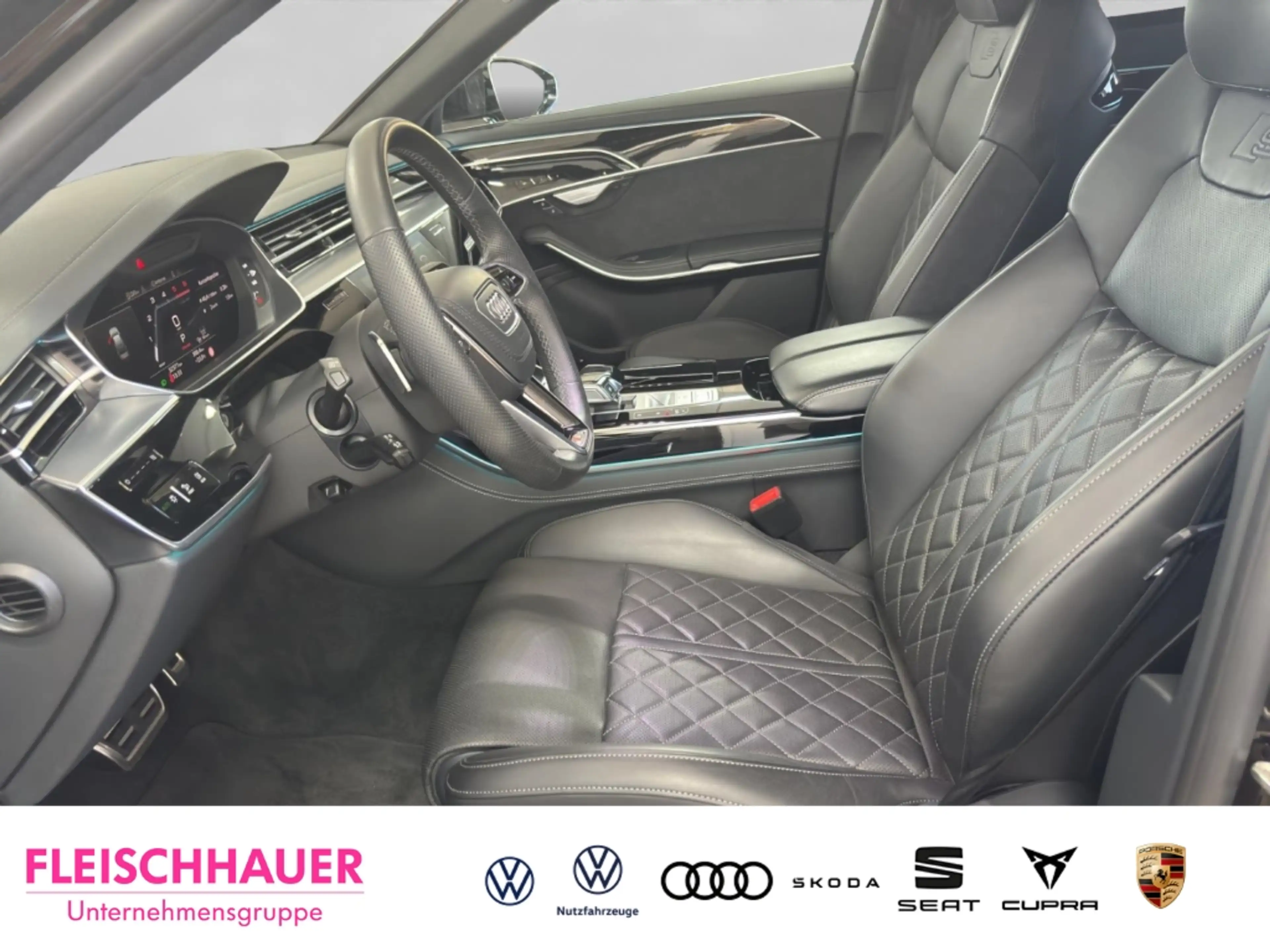 Audi A8 50 quattro s-line P-Dach B&O VC Assistenz-Paket pl — photo 10