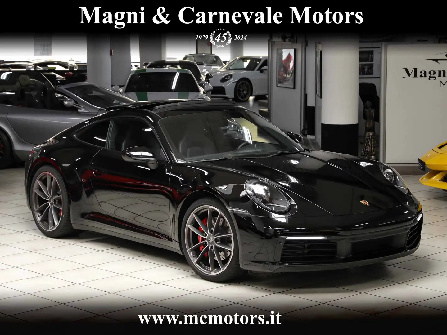 Porsche 911 992 CARRERA S|TETTO APRIBILE|SCARICO|TELECAMERA| Nero - 1