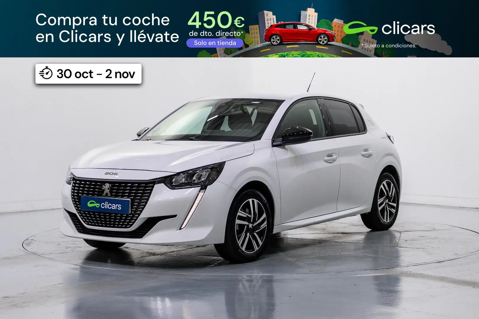 Peugeot 208 1.5 BlueHDi S&S Allure 100 Blanco - 1
