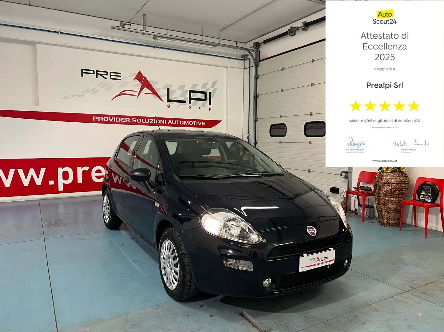 Fiat Punto Punto III 2012 5p 1.4 easypower Street Gpl E6 Azul - 1