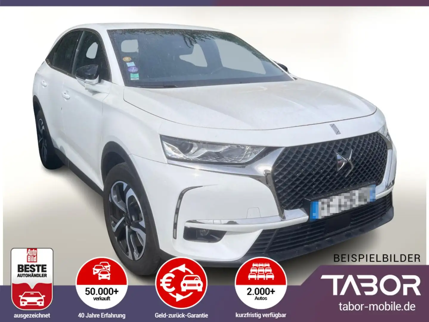 DS Automobiles DS 7 Crossback 7 Crossback 1.2 PT 130 Be Chic Xen PDC Temp S&S Weiß - 1