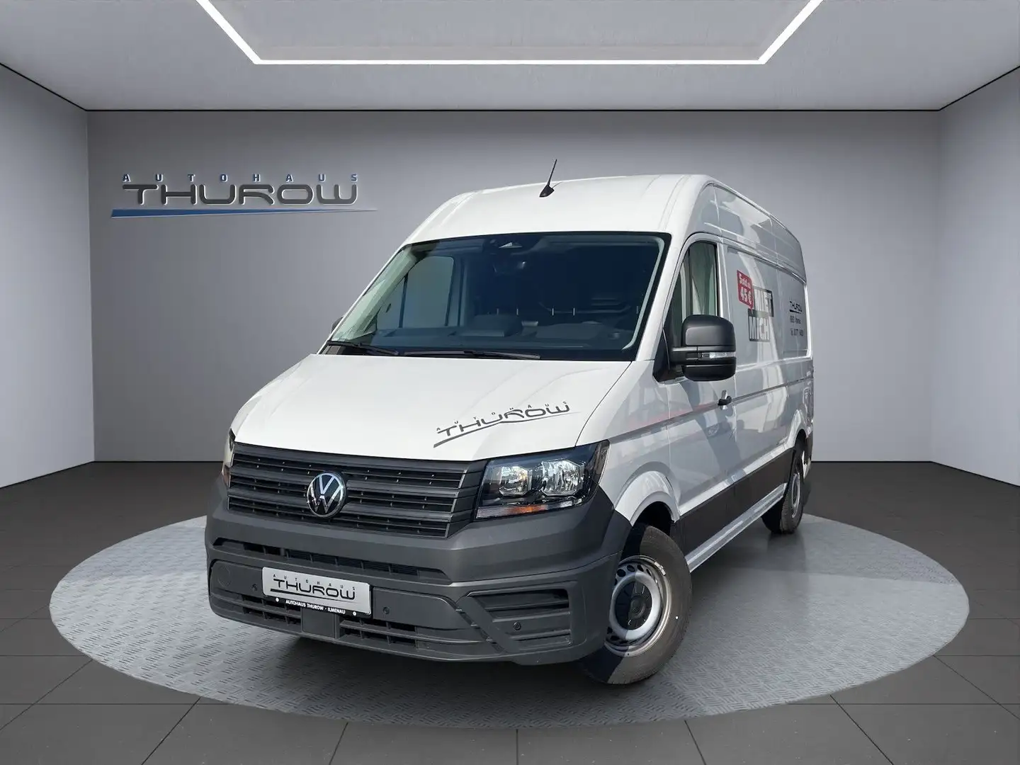 Volkswagen Crafter Kasten 35 2.0 TDI MR HD AHK Klima SH APS Weiß - 2