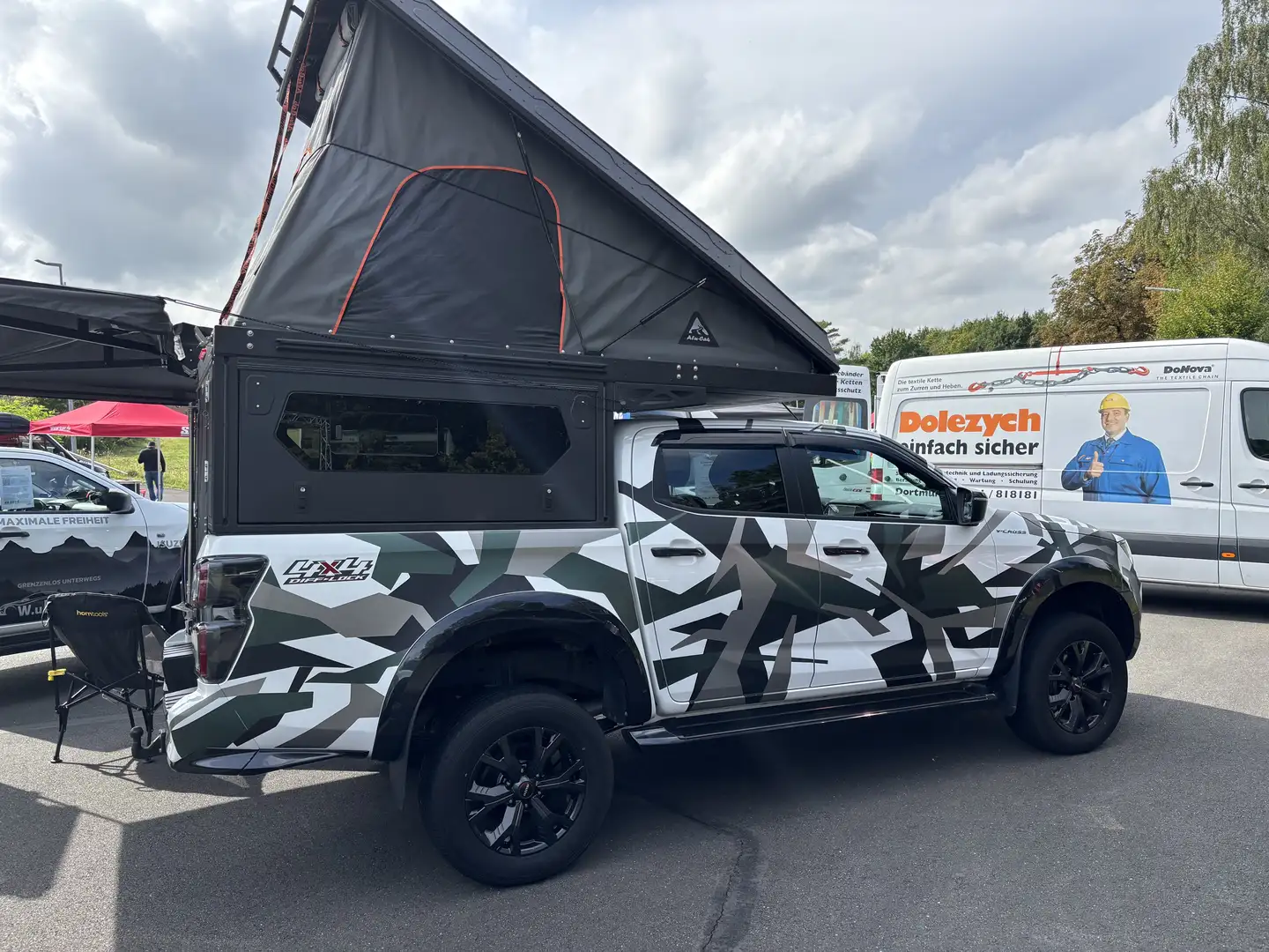 Isuzu D-Max Double Cab 4WD V-CROSS A/T MODE-CAB Fahrw. Blanc - 2