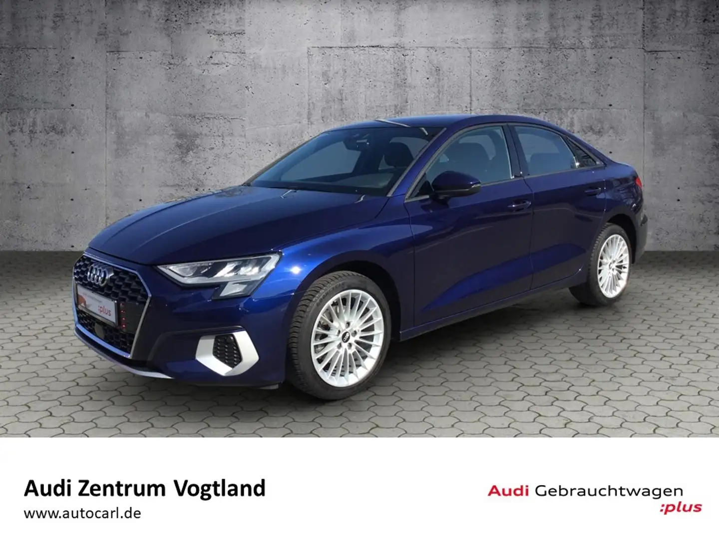 Audi A3 Limousine advanced 35 TDI S tronic Business/NAV/S Bleu - 1