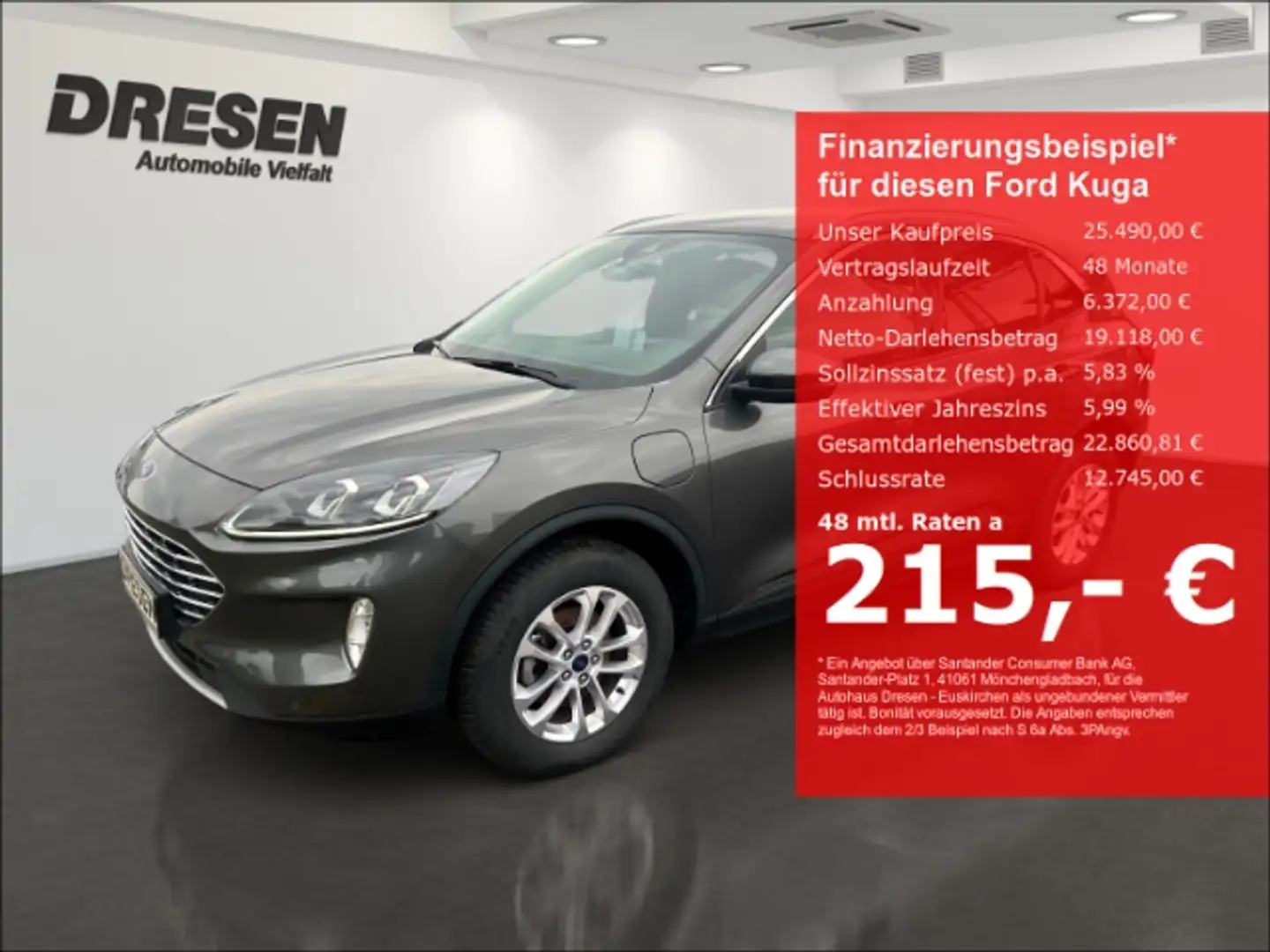 Ford Kuga Plug-In Hybrid Titanium X 225 PS  Winter-Paket/ LE Grigio - 1