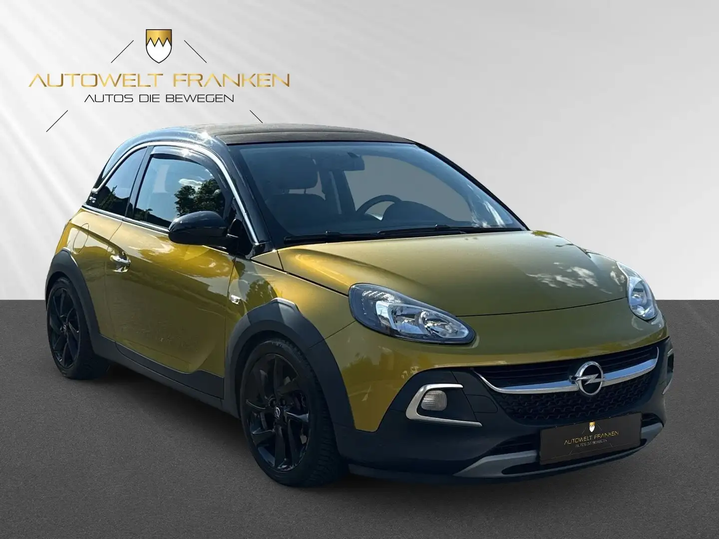 Opel Adam Rocks *STOFF-FALTDACH*TEMPO*LHZ*SHZ* Gelb - 1