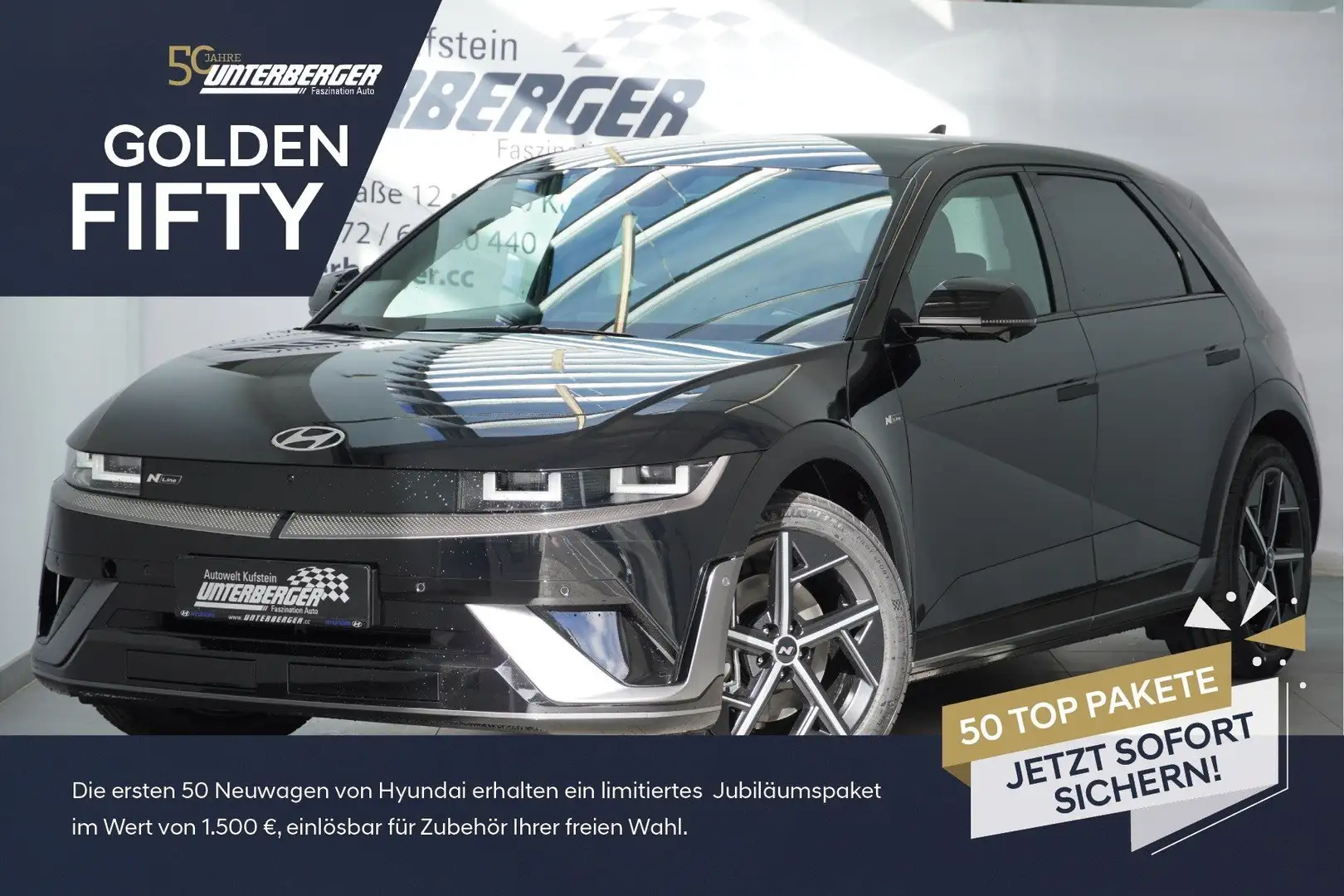 Hyundai IONIQ 5 N-Line 84kWh 4WD / Smart Sense / Sitzpaket / WP Schwarz - 1