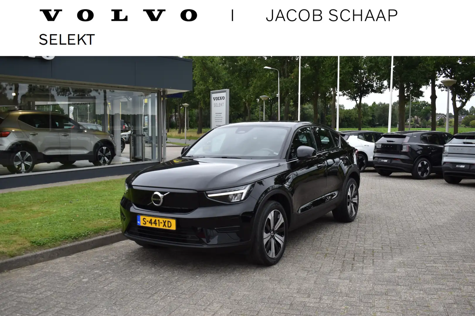 Volvo C40 Recharge Plus 69 kWh Panoramadak | Camera | Apple Noir - 1