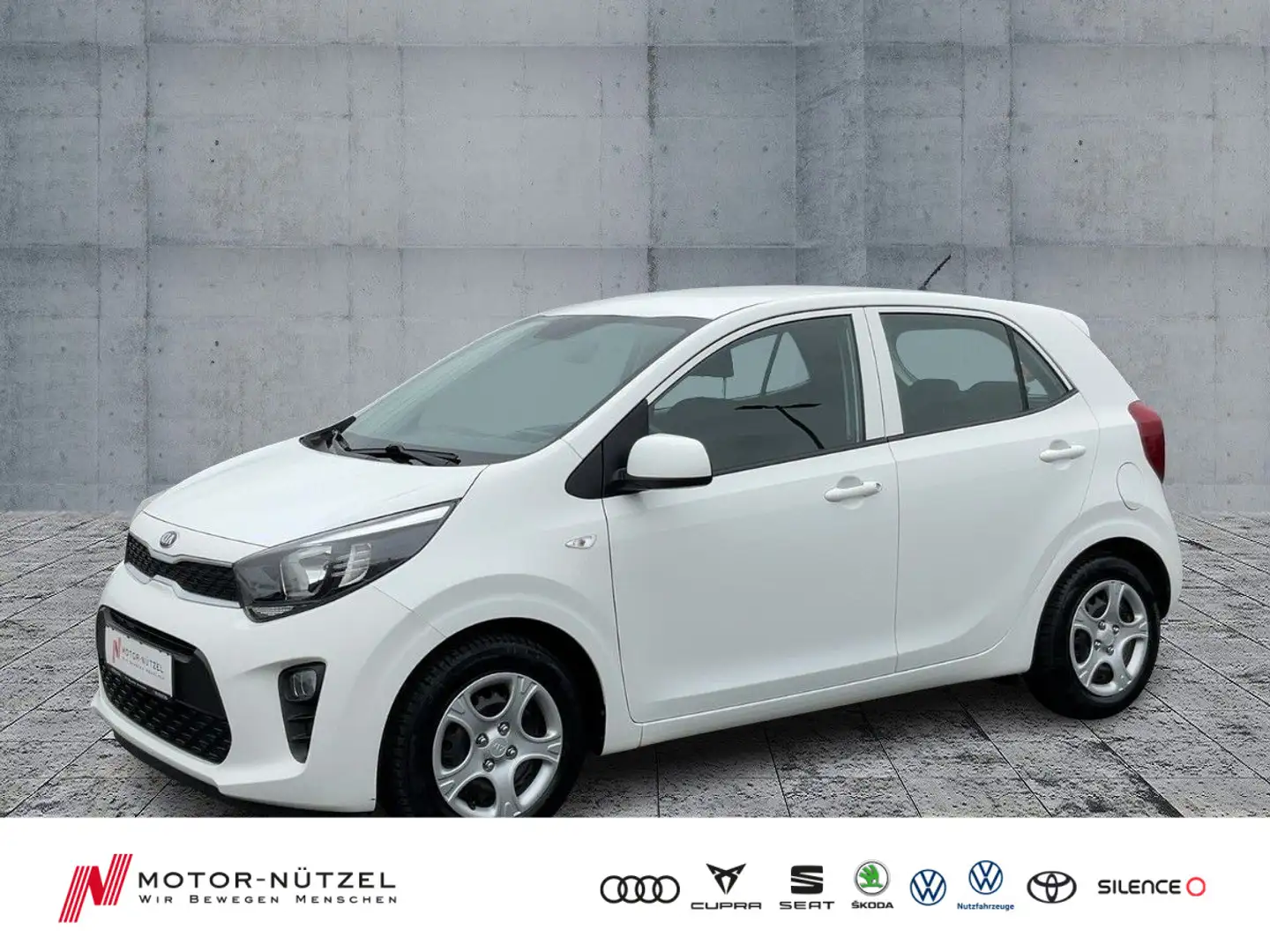 Kia Picanto 1.2 EDITION 7 SHZ+MFL+MFA+NSW+1.HAND Blanc - 1