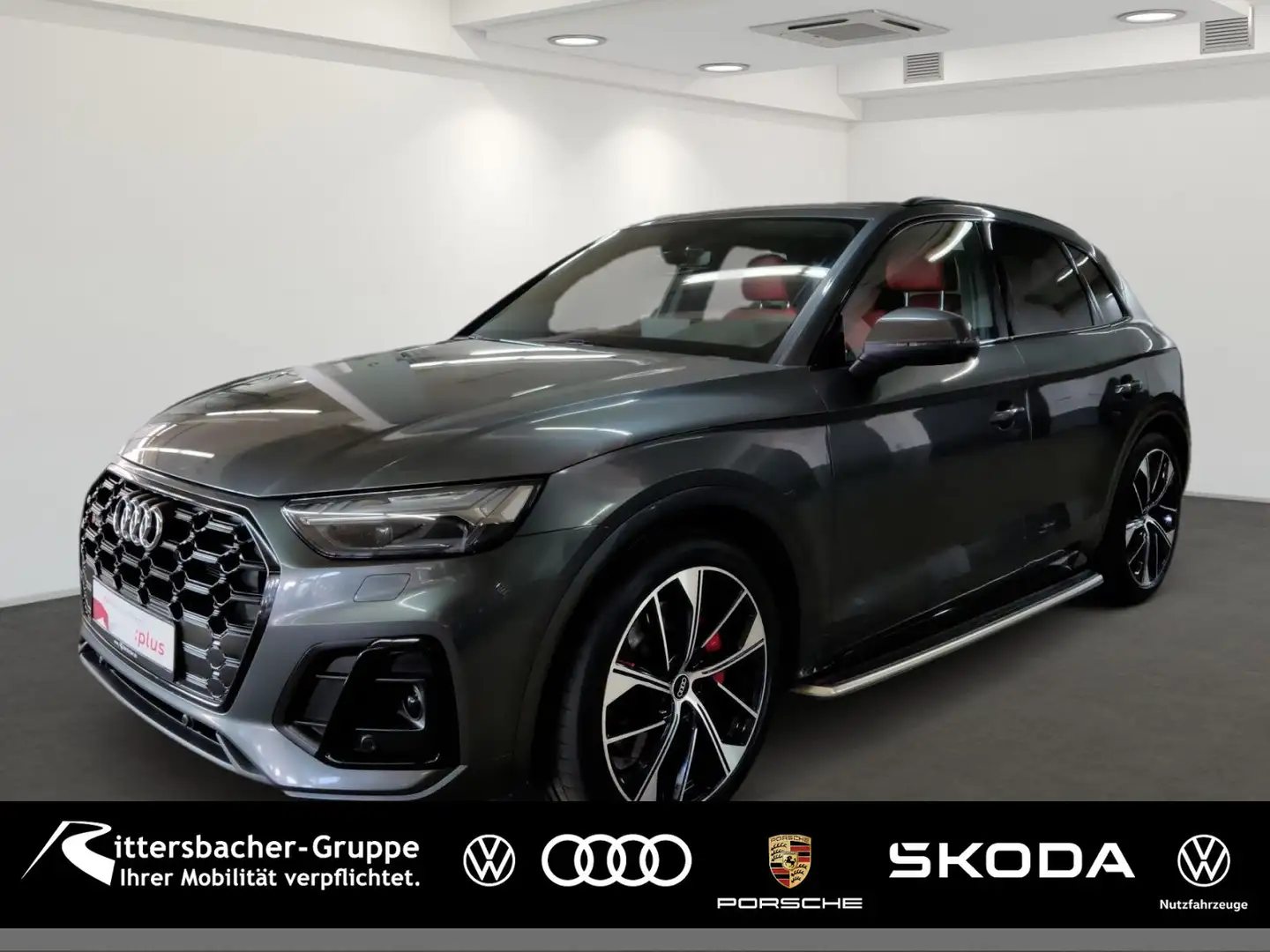Audi SQ5 3,0 TDI quattro Busi+Stadt+TourPaket PANO B& Grijs - 1