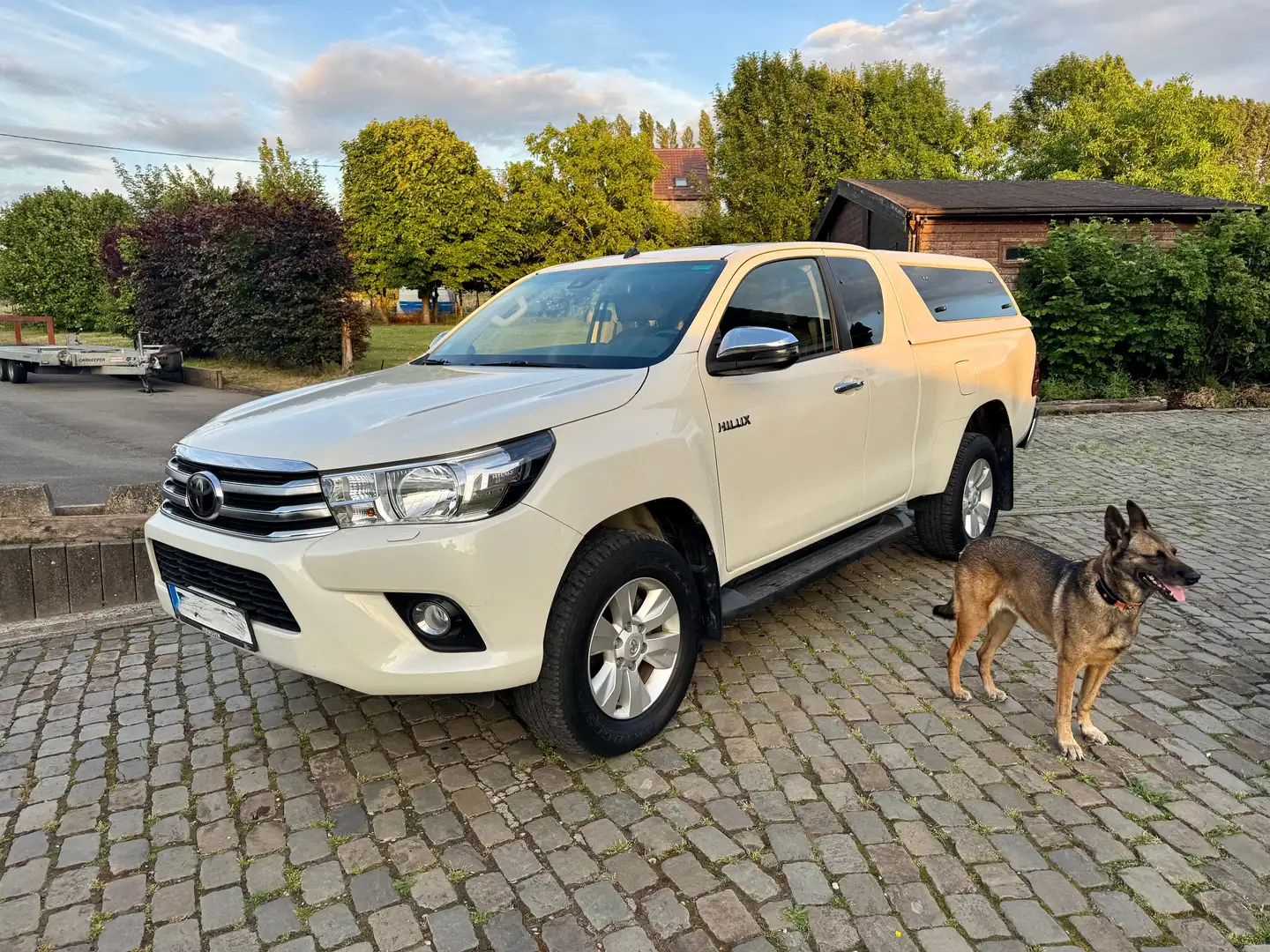 Toyota Hilux 2.4 D-4D 4WD Active White - 1