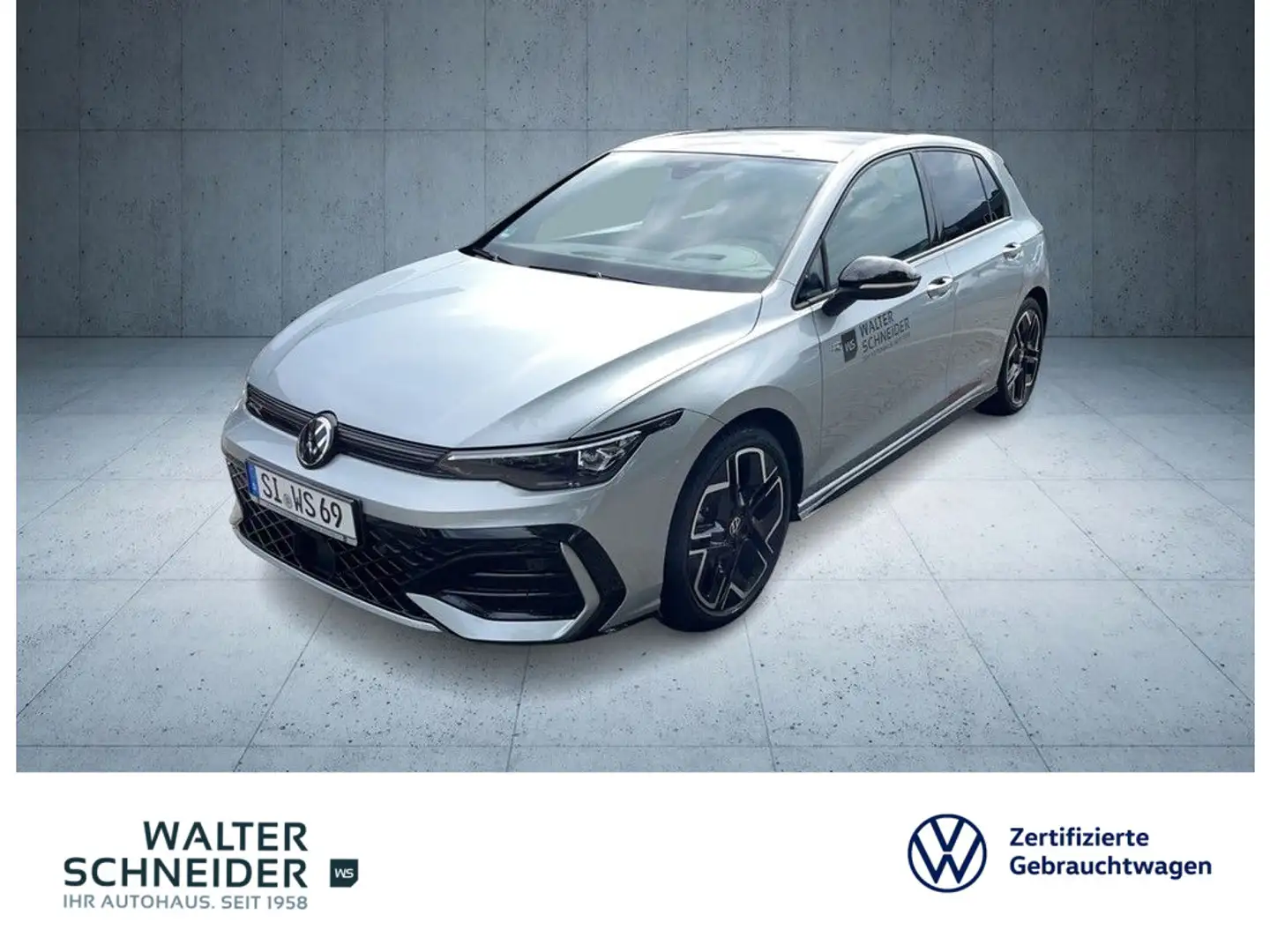 Volkswagen Golf R-Line 1,5 l eTSI OPF DSG AHK Navi Kamera Silber - 1